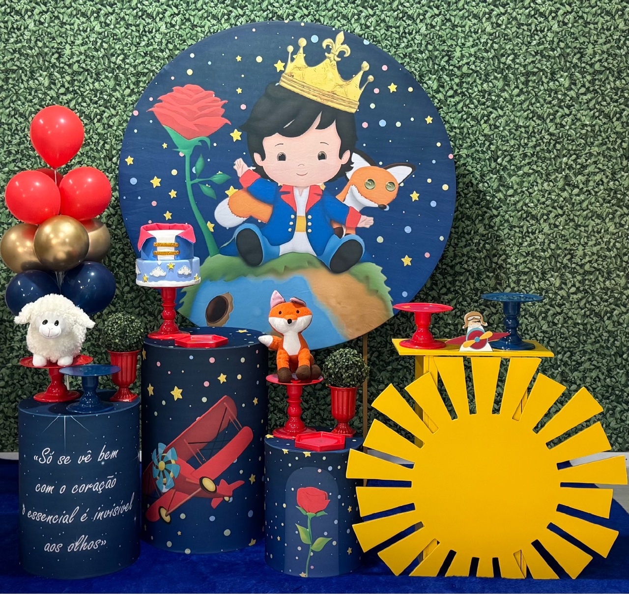 Pequeno Príncipe Moreno Castanho  - SofistiqueDecor