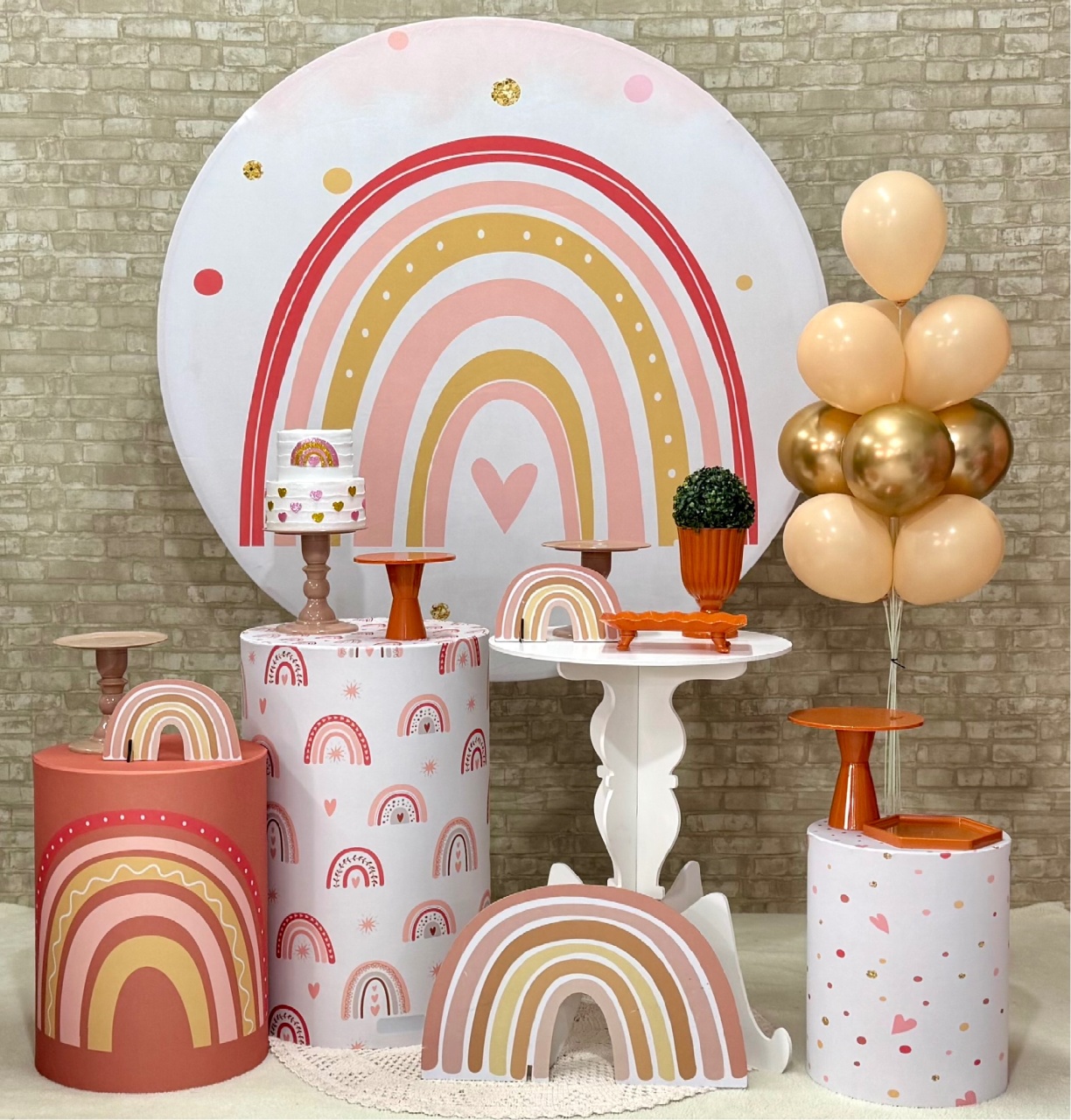 Arco Íris Boho  - SofistiqueDecor