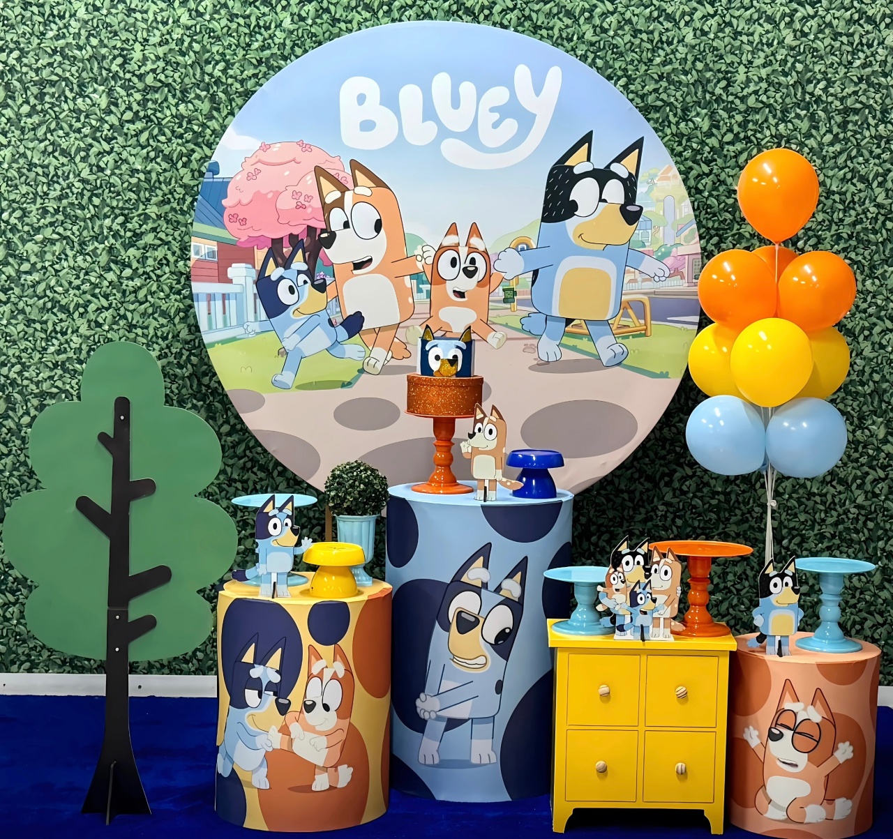 Bluey Azul 2 - SofistiqueDecor