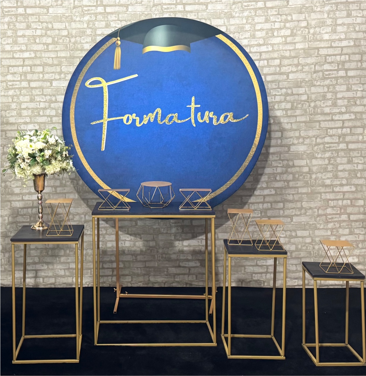 Formatura Azul 2 - SofistiqueDecor