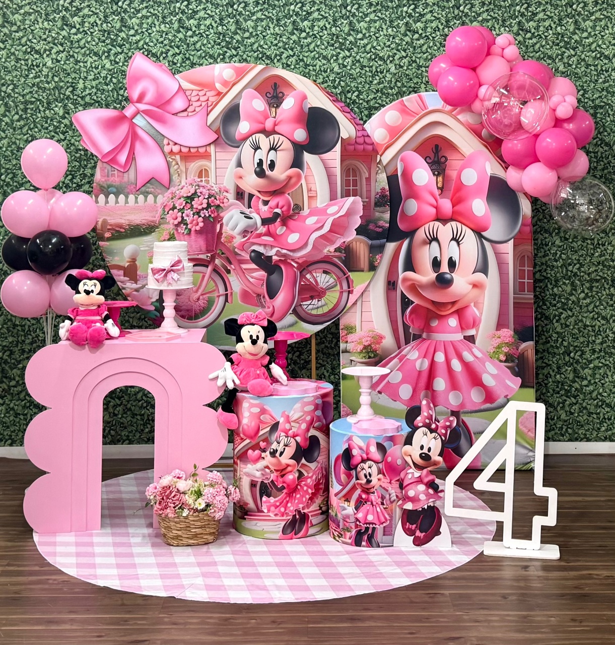 Minnie Rosa - Modelo 3  - SofistiqueDecor