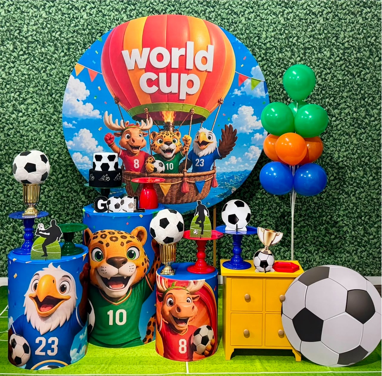 Copa Do Mundo 2026 - Mascotes - SofistiqueDecor