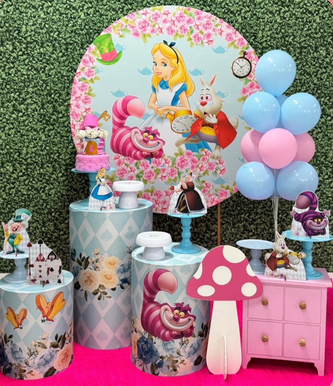 Alice No País das Maravilhas - Modelo 1 - SofistiqueDecor