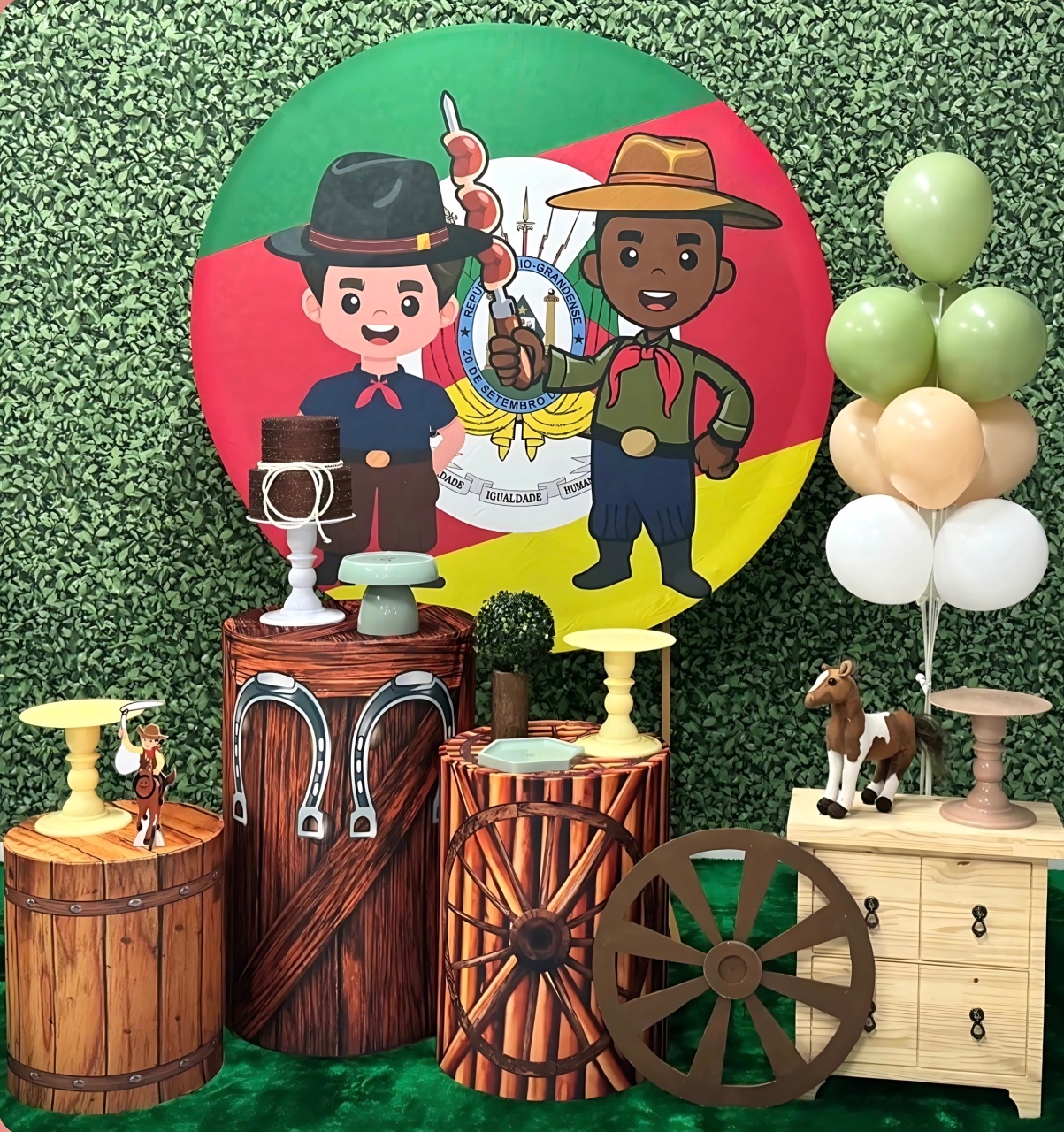 Rio Grando Do Sul - Modelo 3 Churrasco - SofistiqueDecor