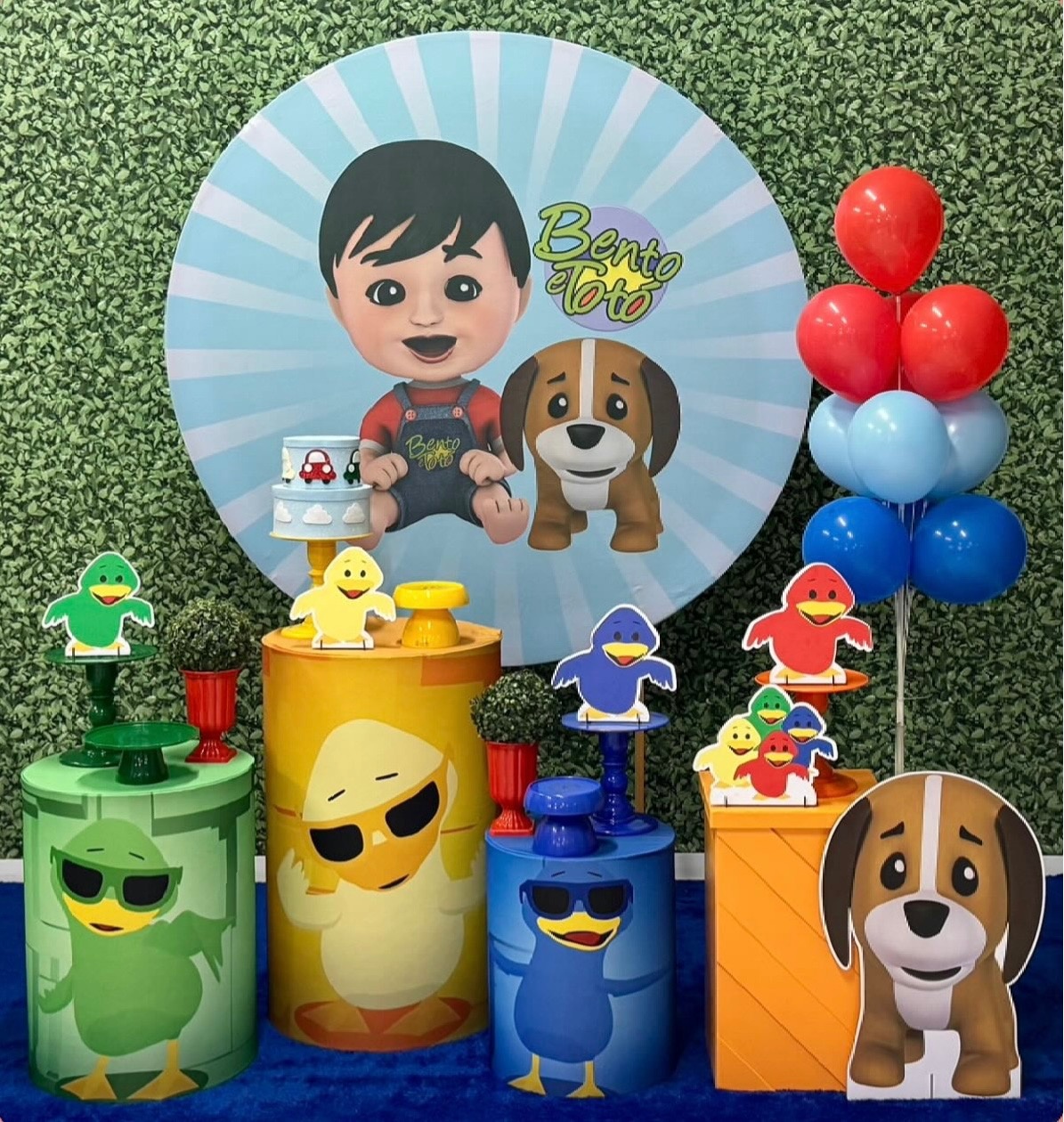 Bento E Totó - Modelo 1 - SofistiqueDecor