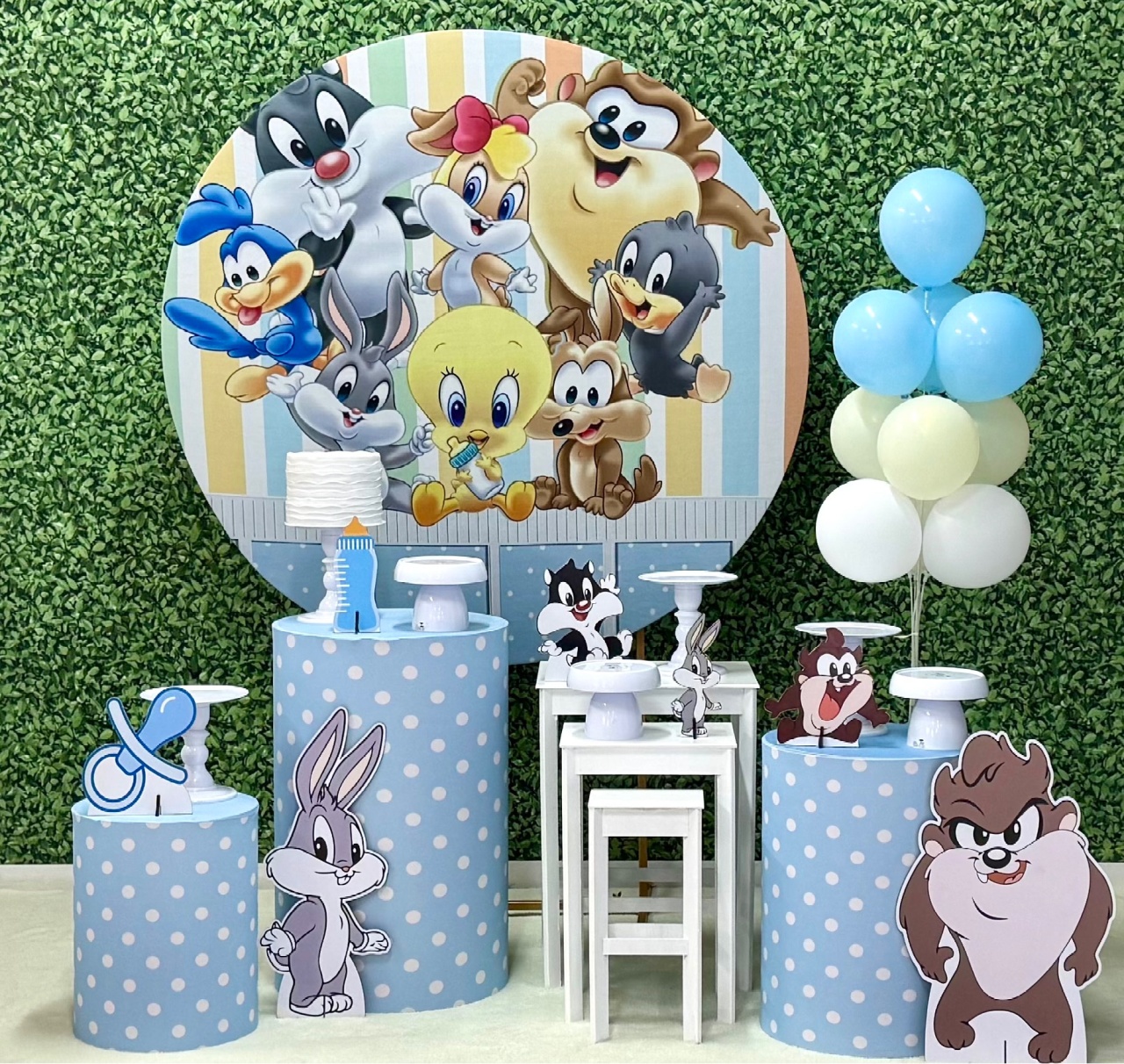 Looney Tunes Baby Azul - SofistiqueDecor