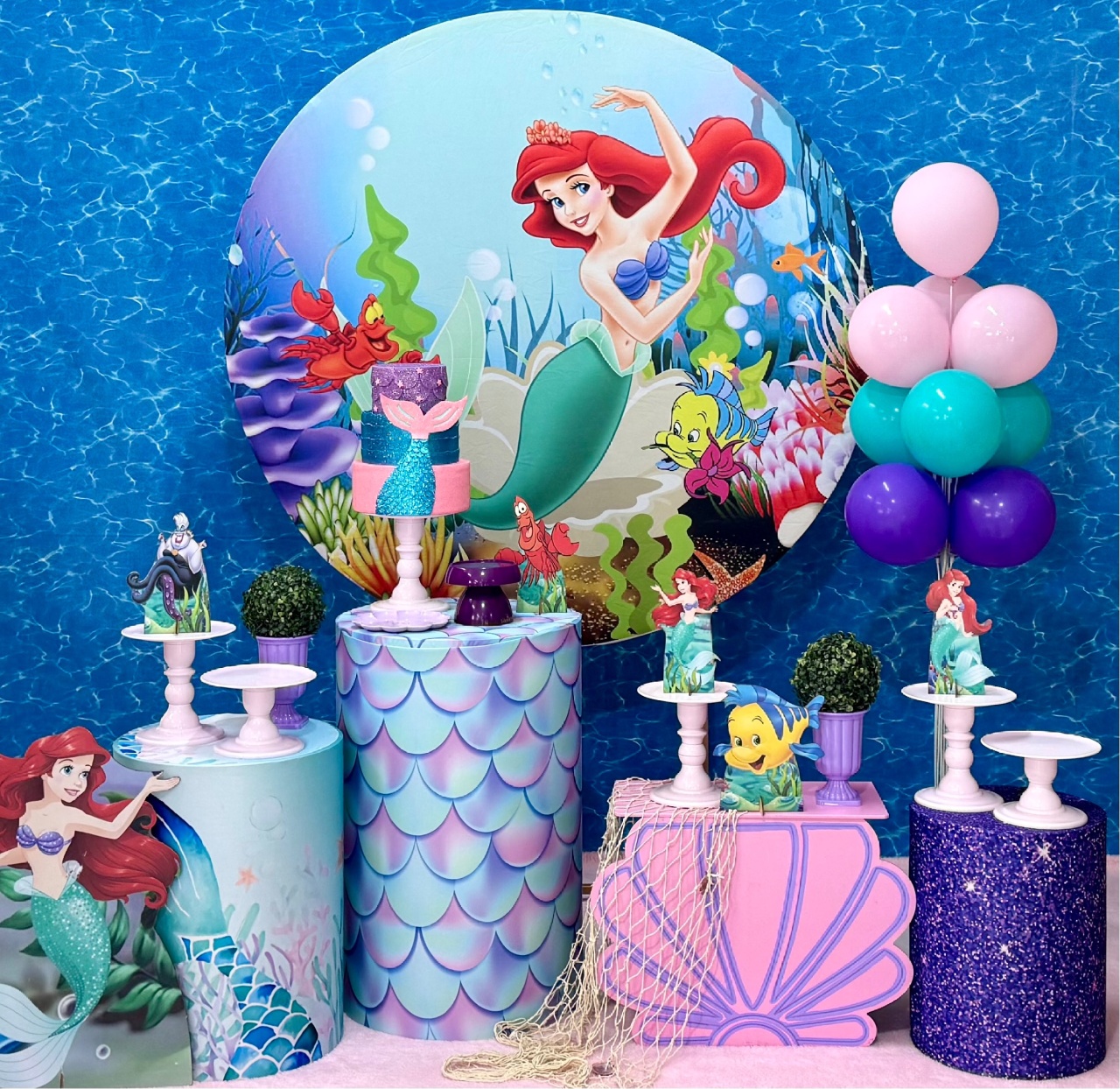 Pequena Sereia 4  - SofistiqueDecor