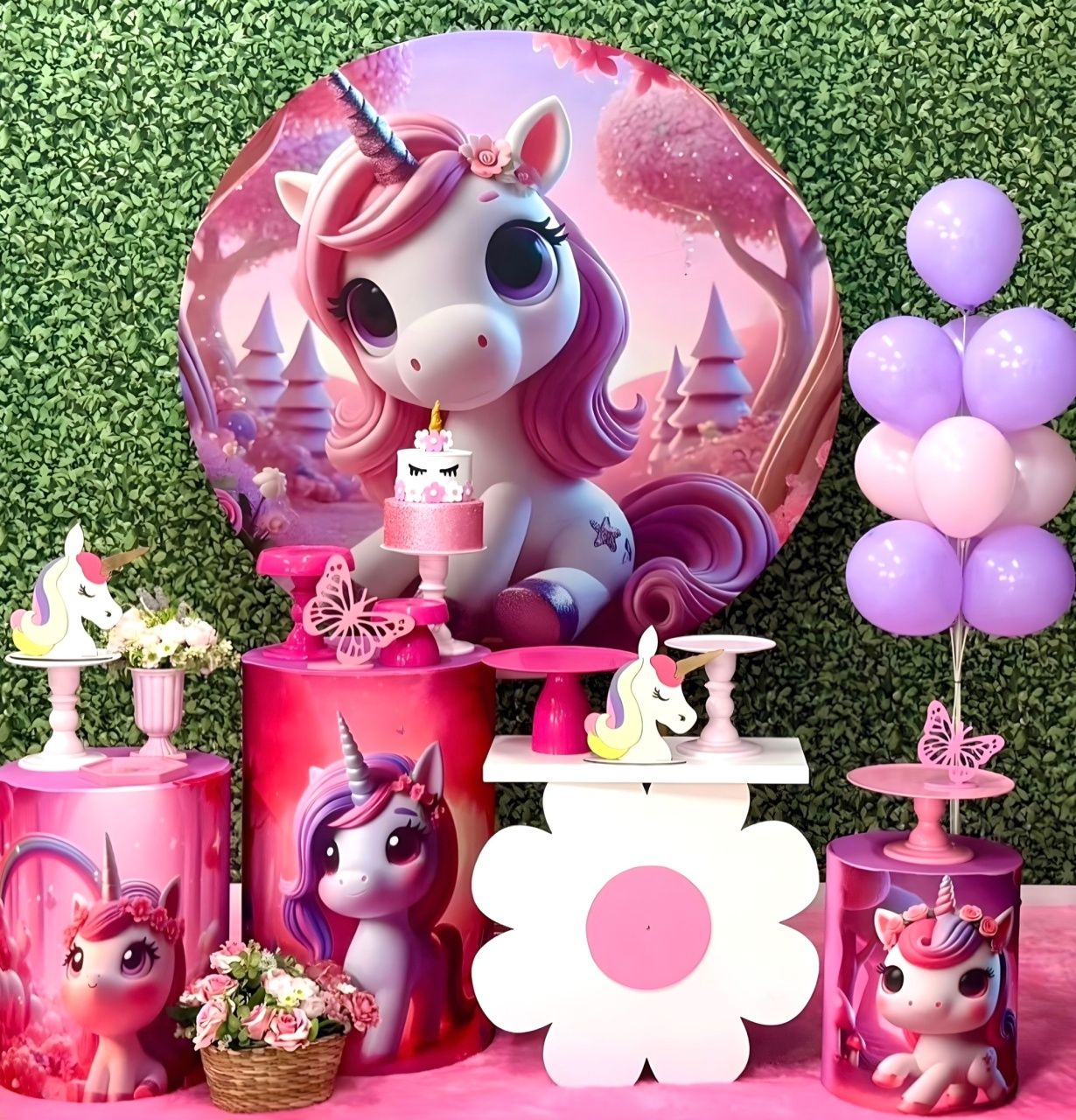 Unicórnio - Modelo 6 - SofistiqueDecor