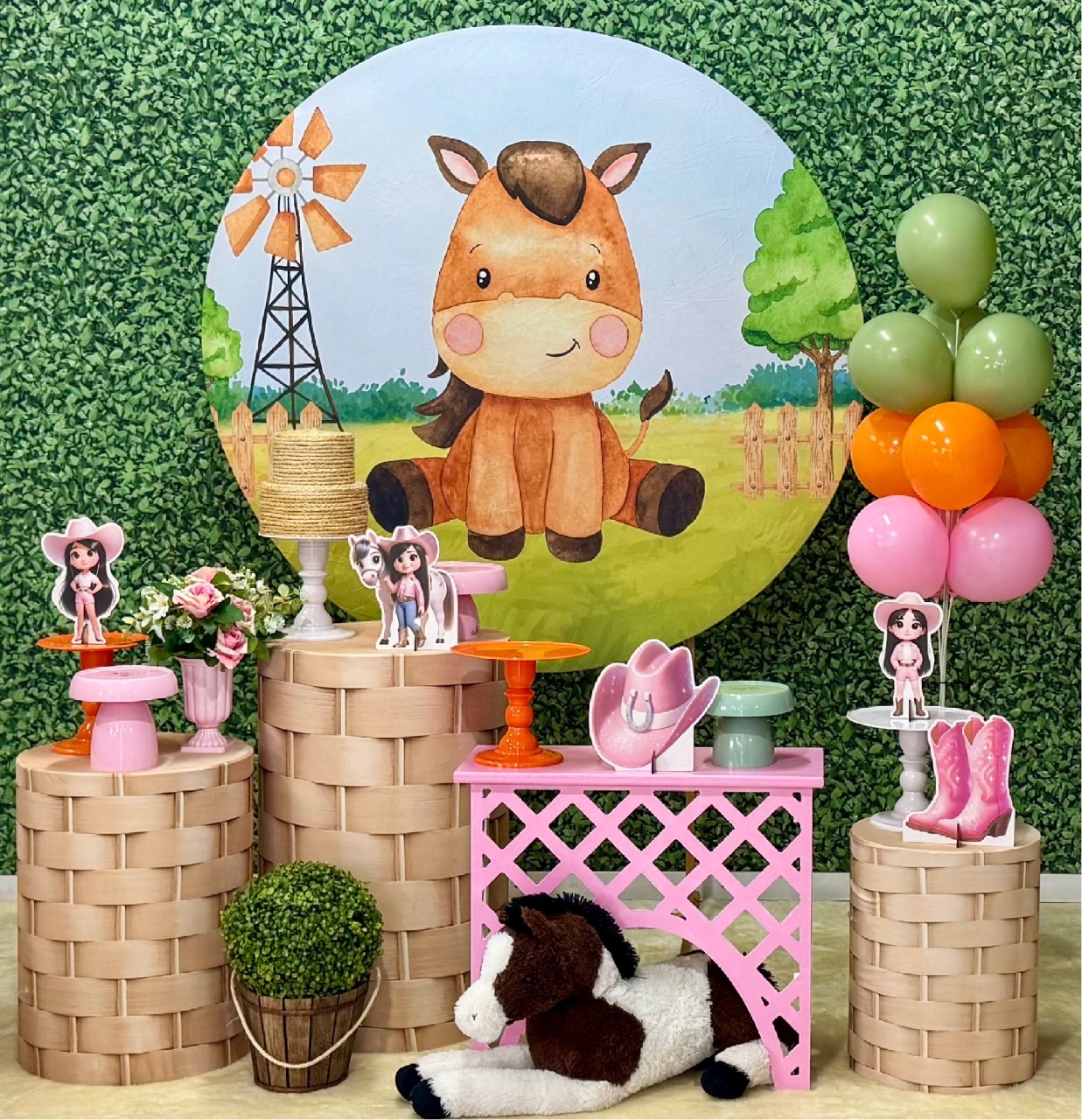 Cavalinho Rosa - SofistiqueDecor