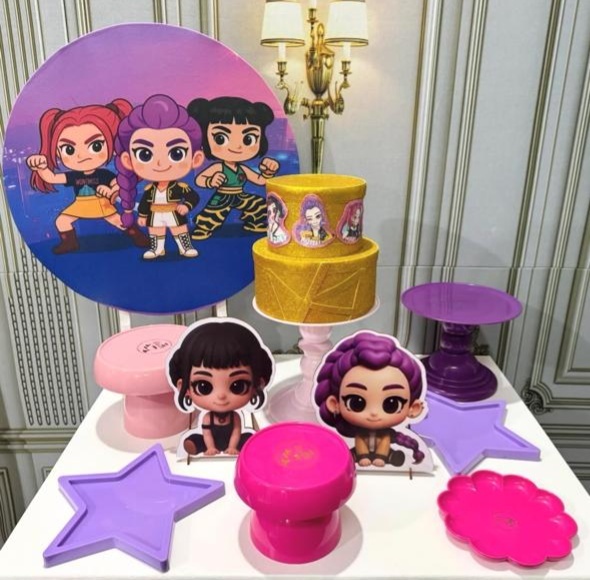 Guerreiras Do Kpop Mini - Modelo Cute - SofistiqueDecor