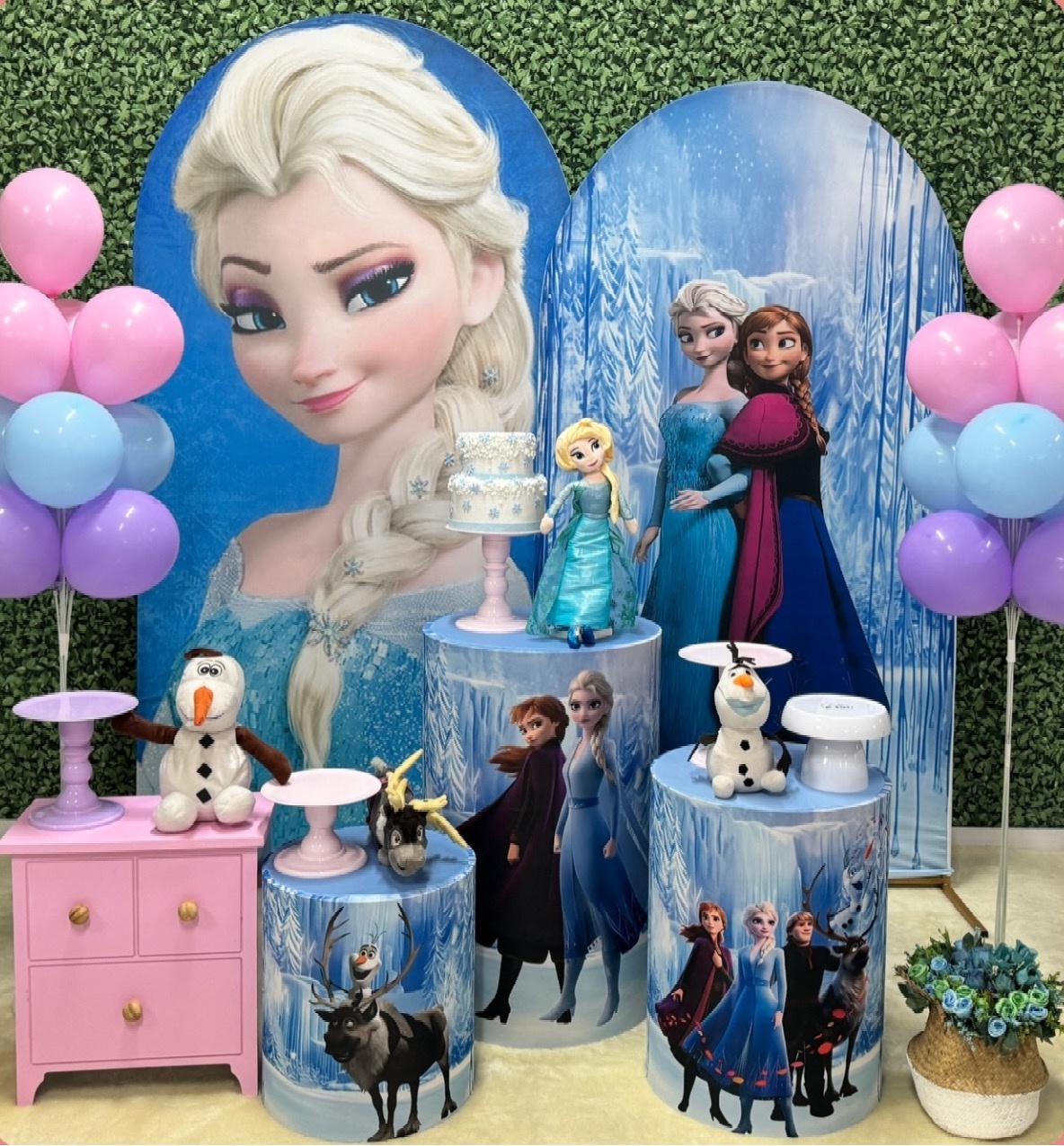 Frozen 2 Painéis Laterais  - SofistiqueDecor