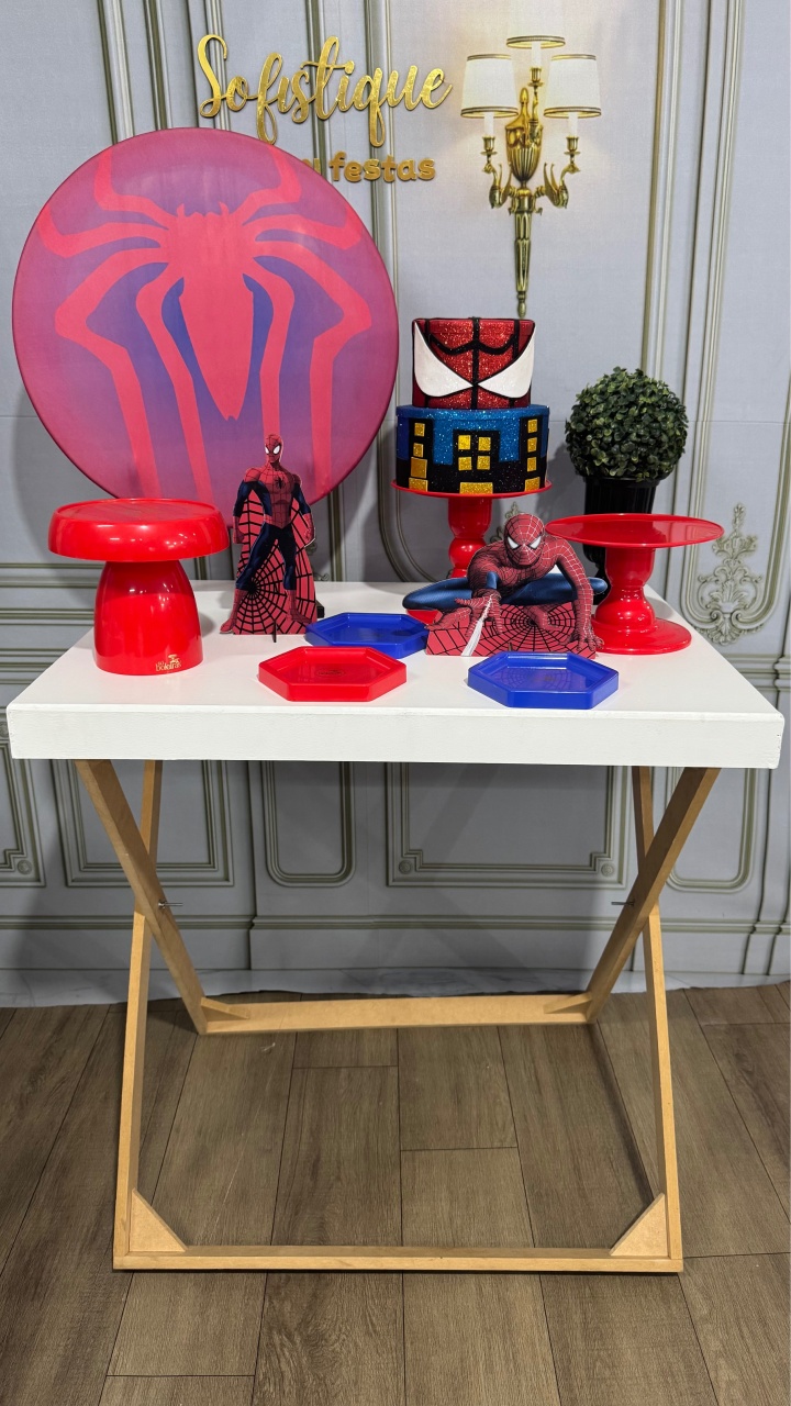 Homem Aranha - Mini Festa - SofistiqueDecor