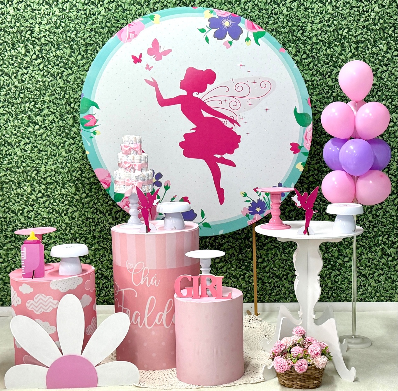 Fadas Sininho - Chá de Bebê  - SofistiqueDecor