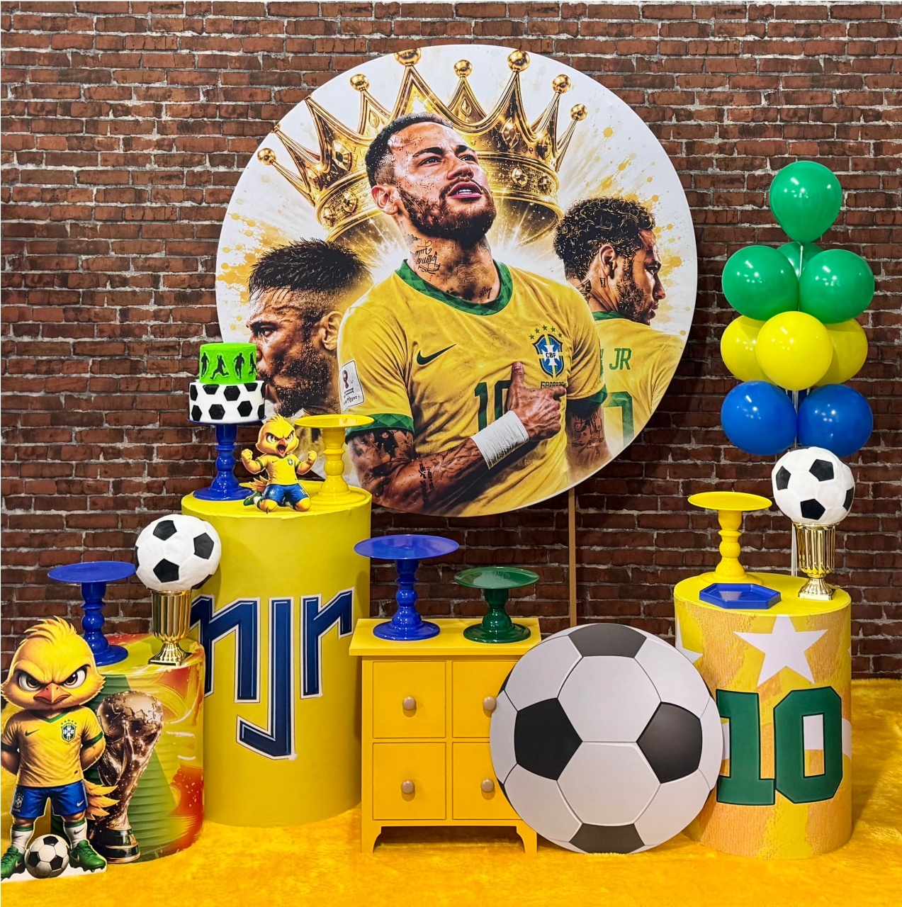 Copa Neymar Futebol - Modelo 1 - SofistiqueDecor