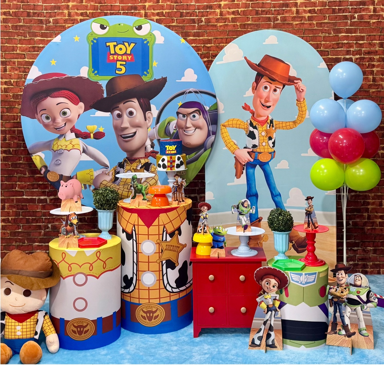 Toy Story 5 - Modelo 4 Com Painel Lateral - SofistiqueDecor