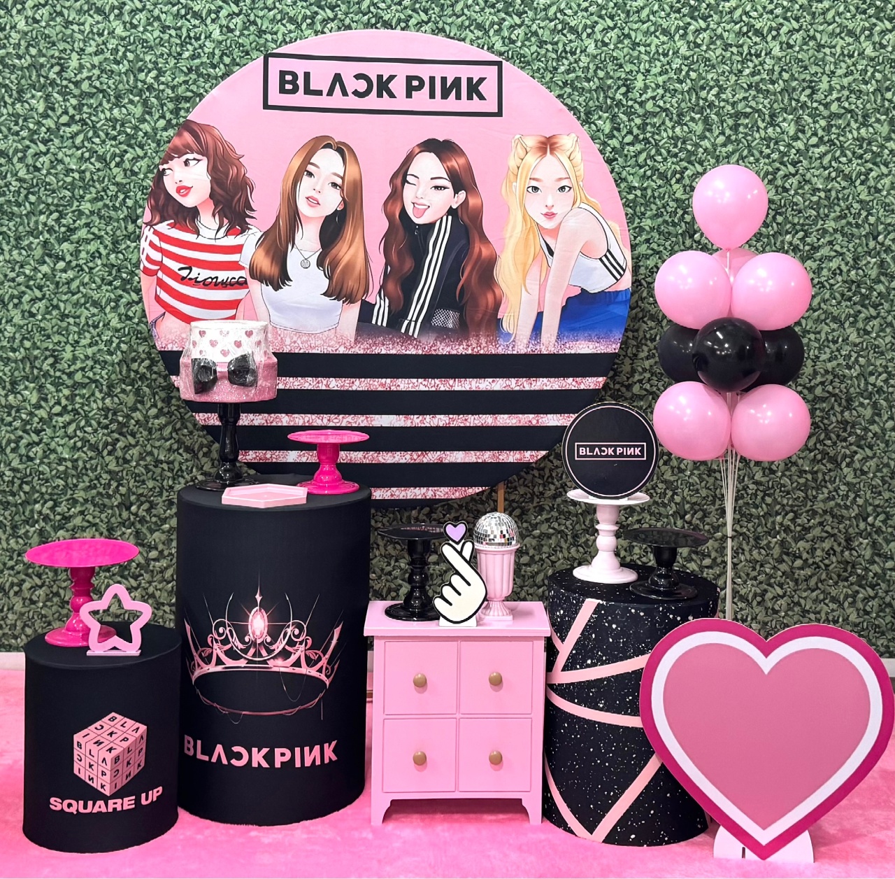 Black Pink - Modelo 2 - SofistiqueDecor