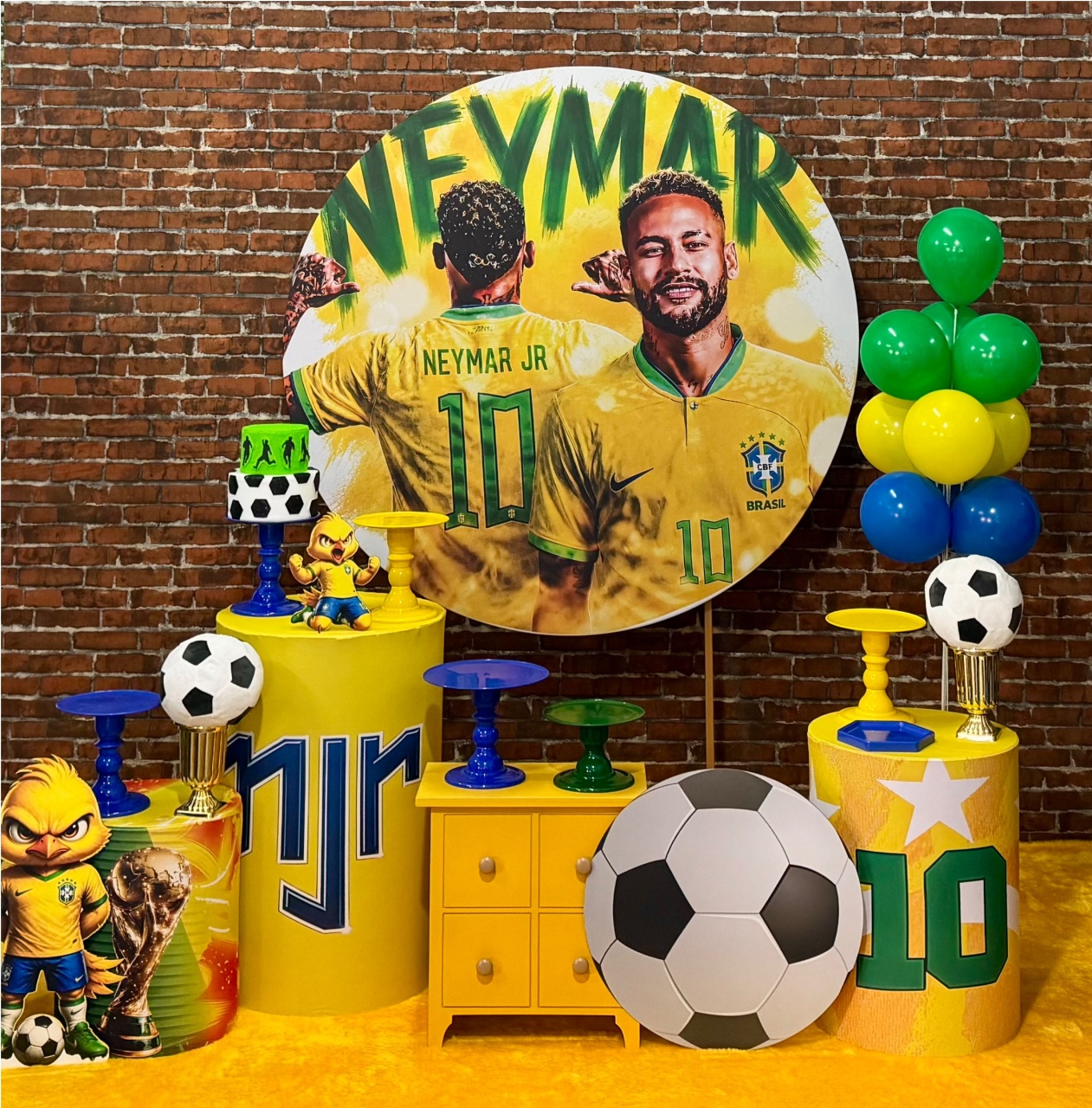 Copa Neymar Futebol - Modelo 2 - SofistiqueDecor