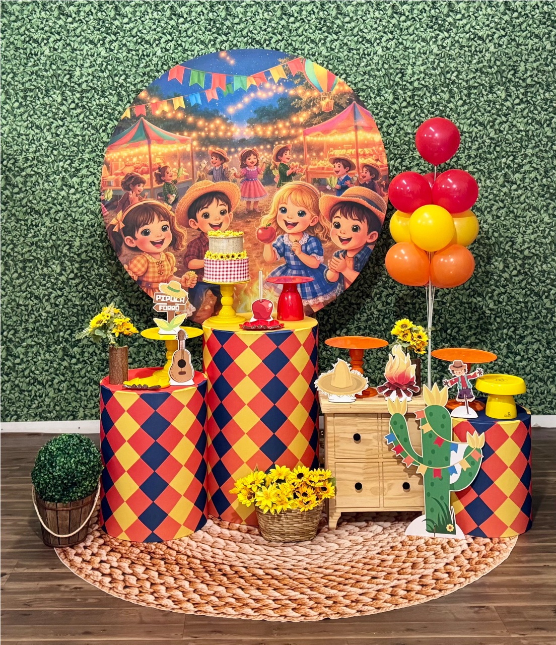 Festa Junina - Modelo 3 - SofistiqueDecor