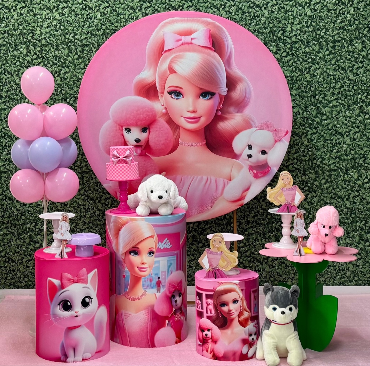 Barbie Pet Shop - Cachorrinhos  - SofistiqueDecor