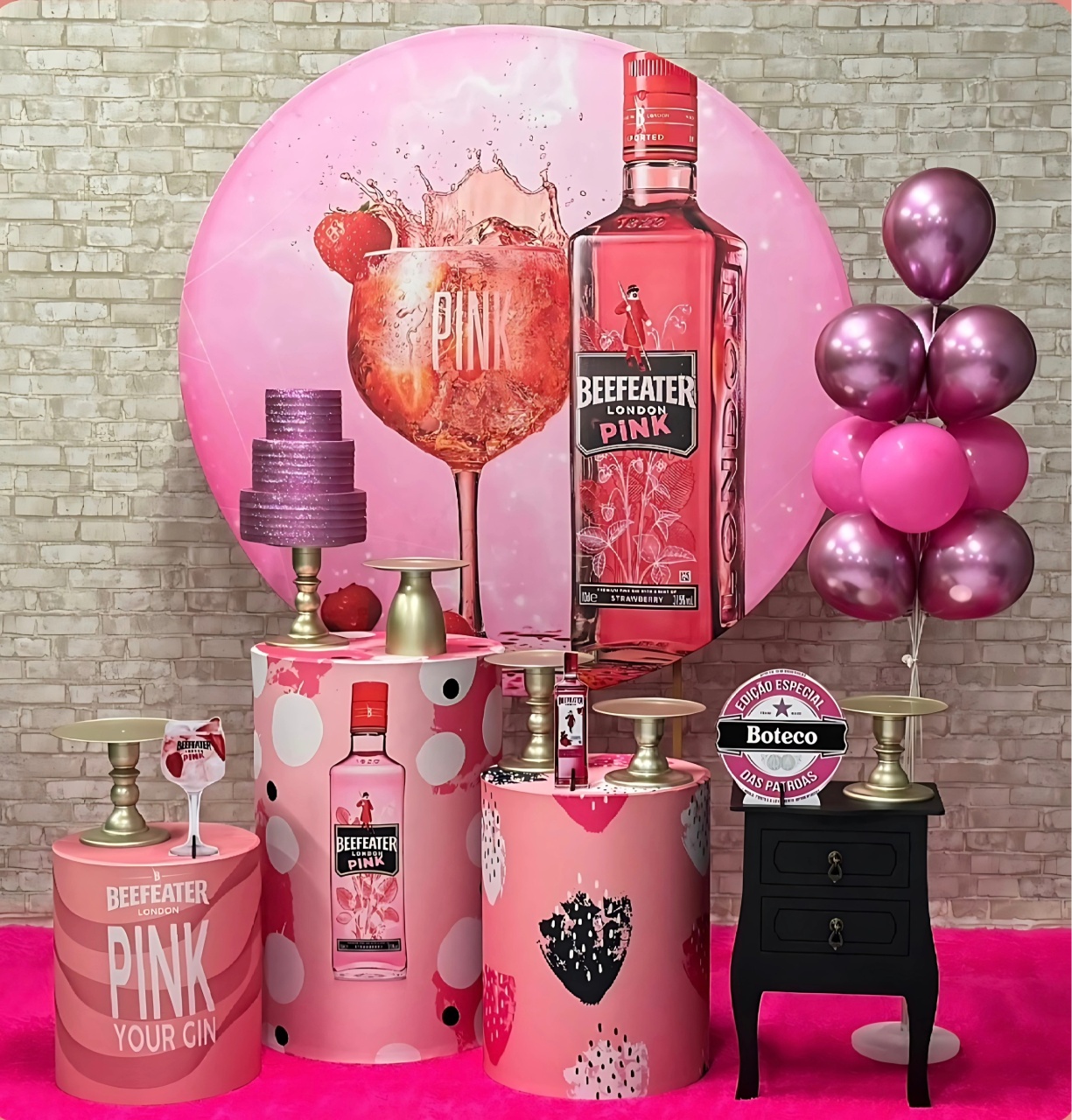 Boteco Beefeater - Modelo 4 - SofistiqueDecor