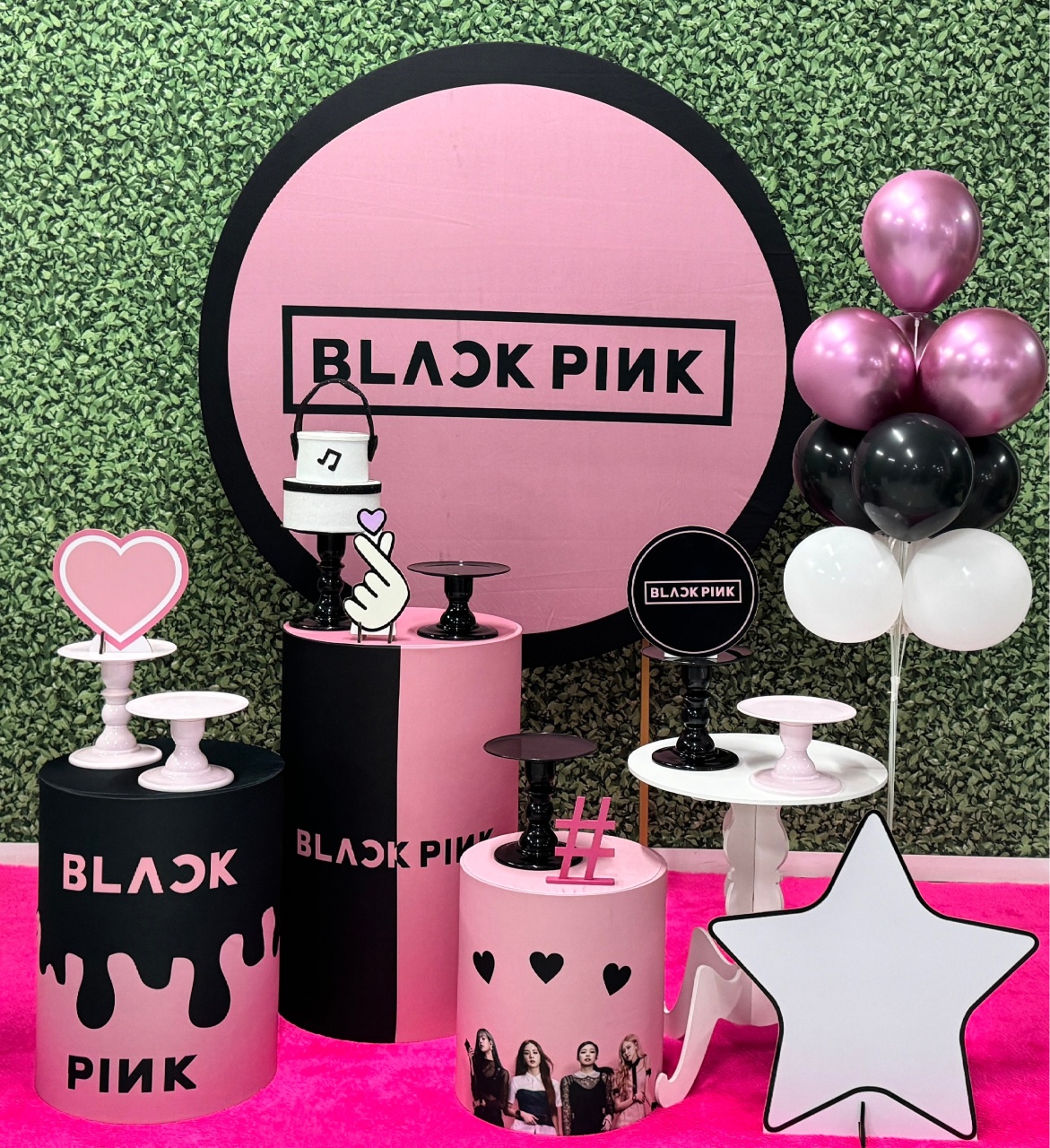 Black Pink - Modelo 1 - SofistiqueDecor