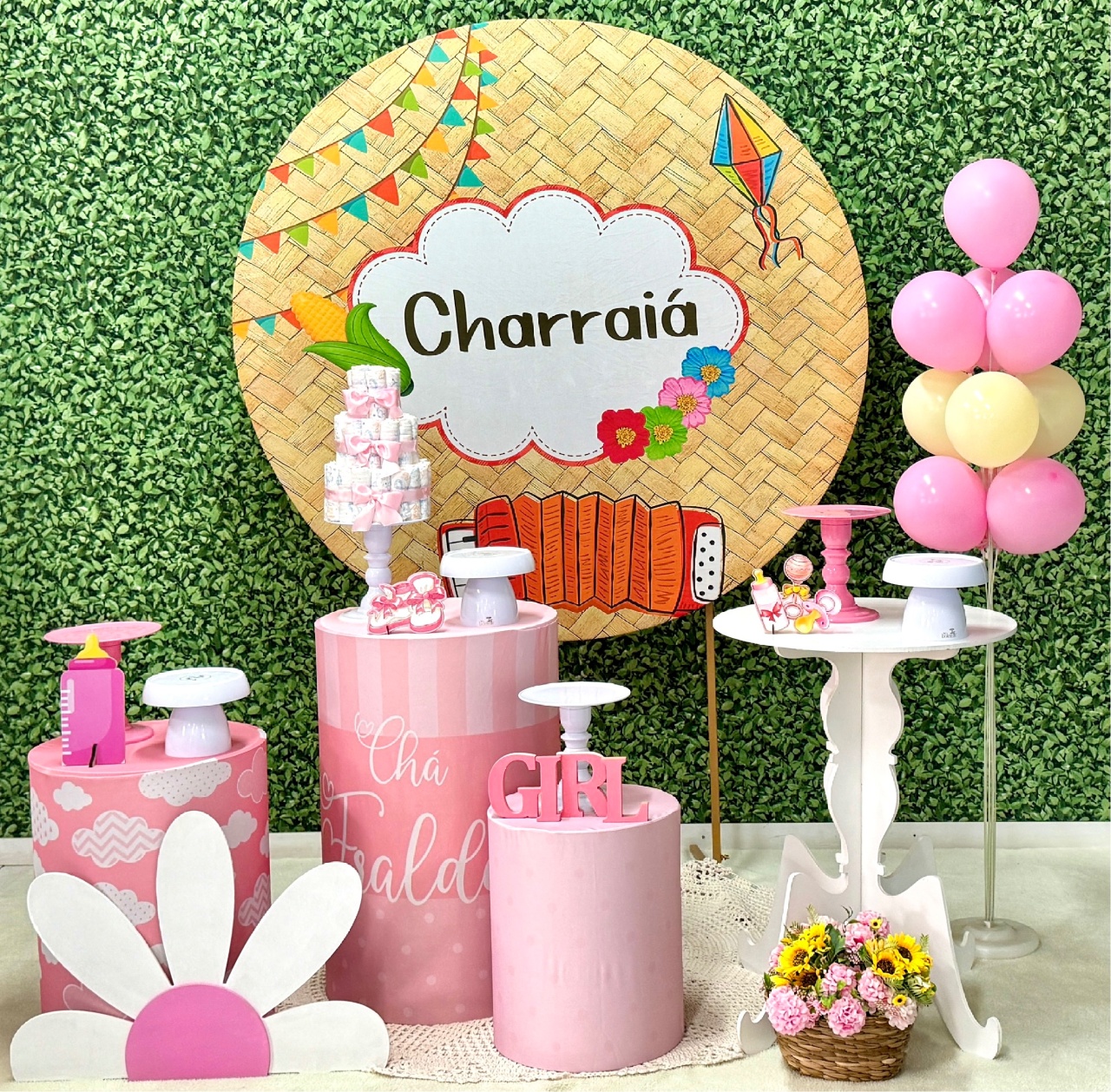Chárraia - Chá de Bebê  - SofistiqueDecor