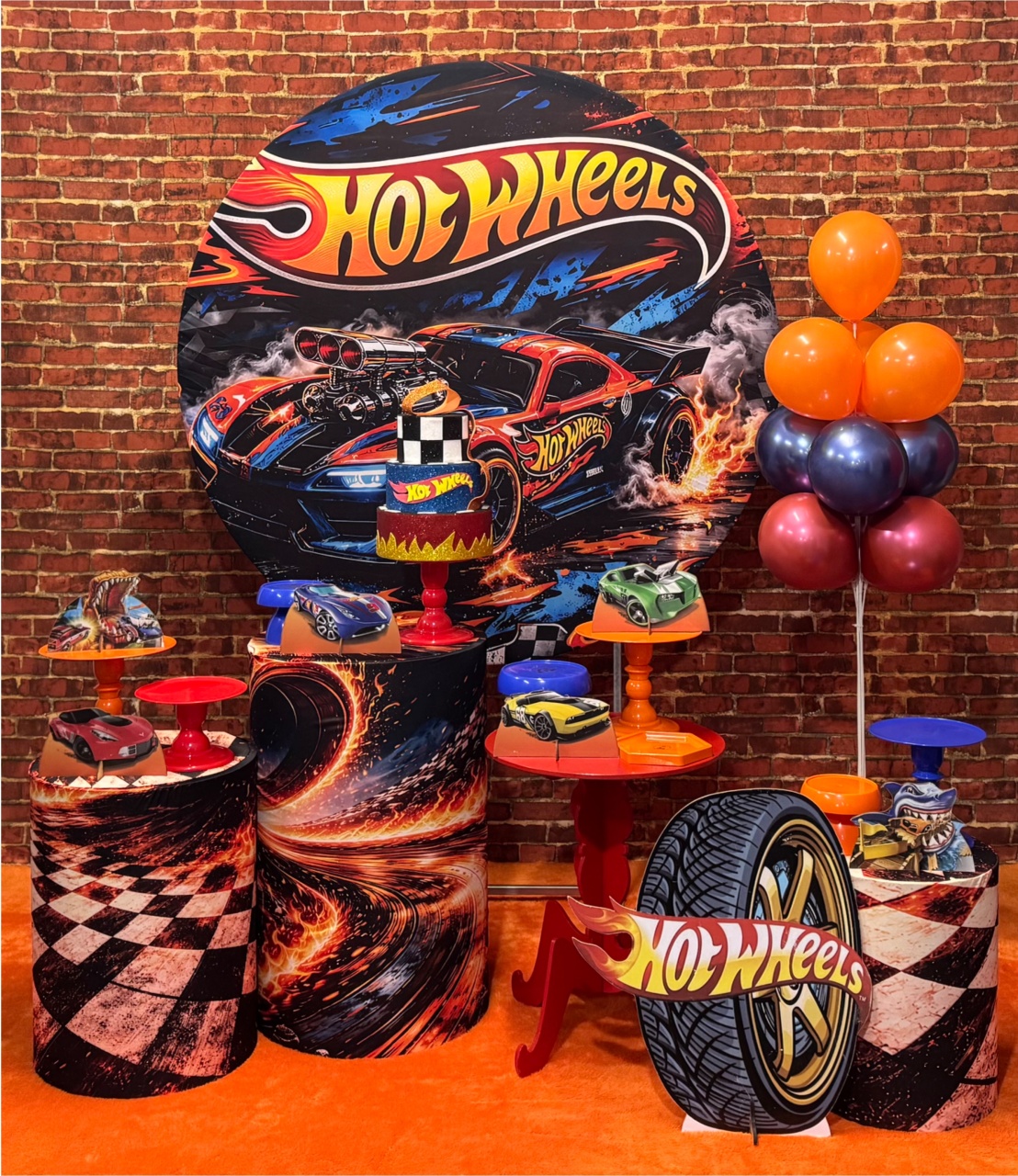 Hot Wheels - Modelo 6 - SofistiqueDecor