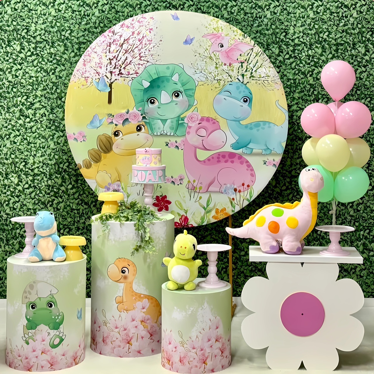 Dinossauro Rosa - SofistiqueDecor