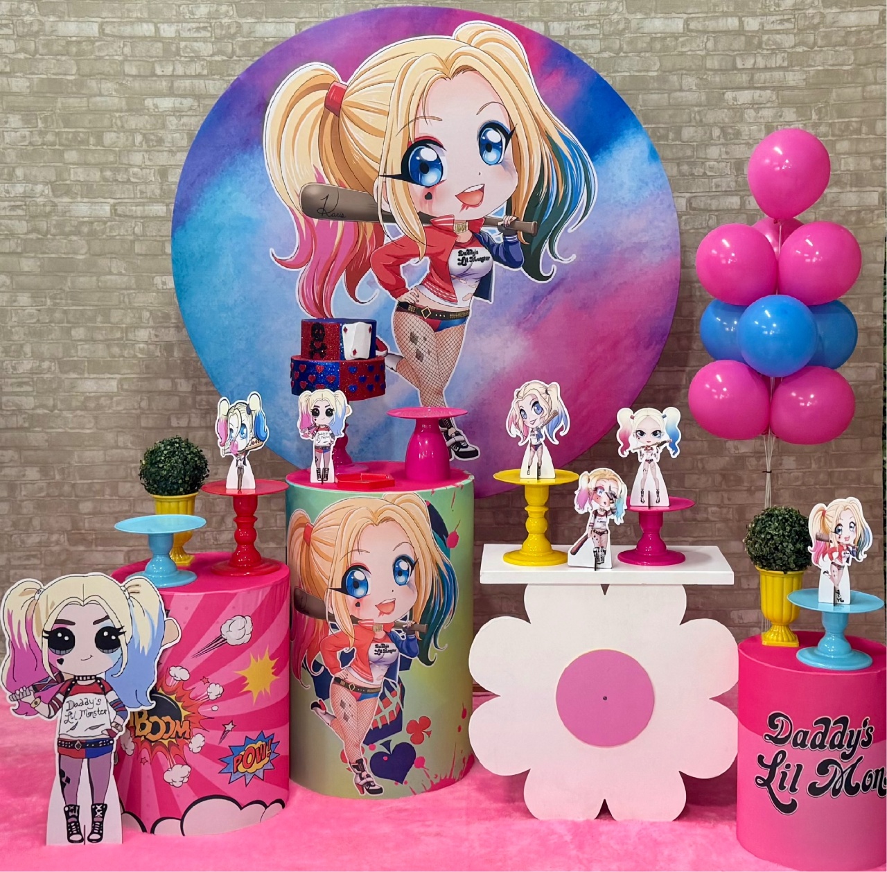 Arlequina Cute Bebê - SofistiqueDecor