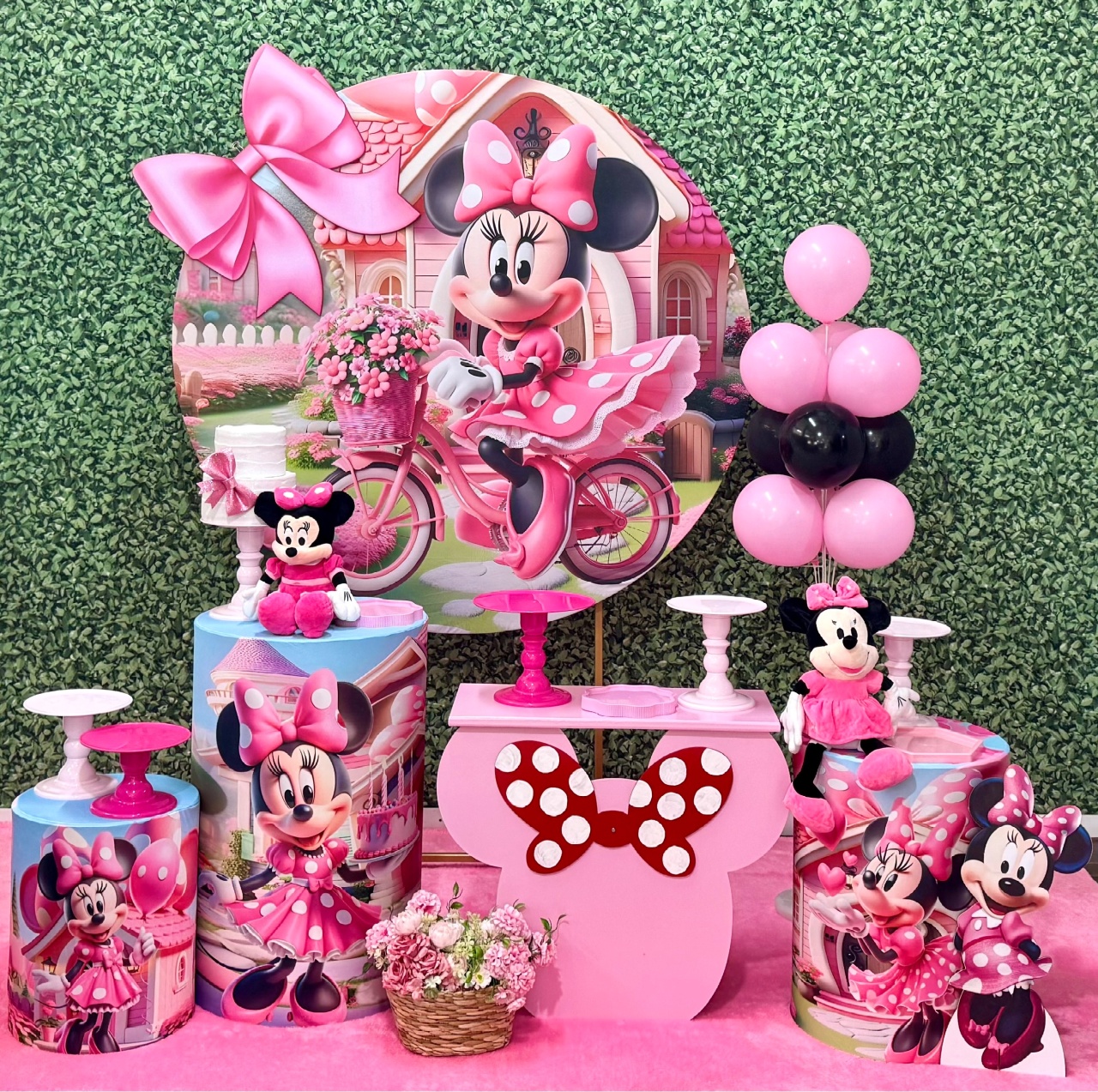 Minnie Rosa - Modelo 1  - SofistiqueDecor