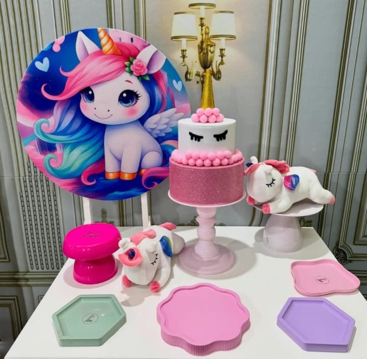 Unicórnios - Mini Festa - SofistiqueDecor