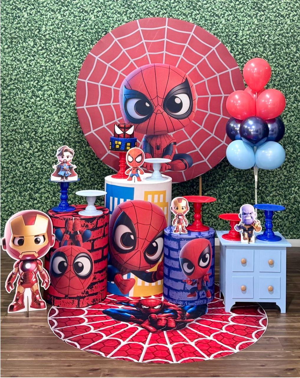 Homem Aranha Cute - Modelo 4 - SofistiqueDecor