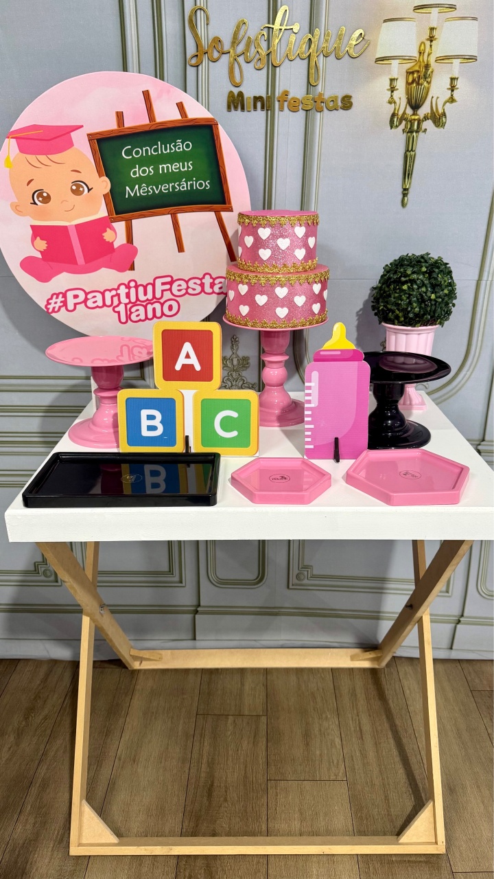 Conclusão de Mêsversario Menina 2 - SofistiqueDecor