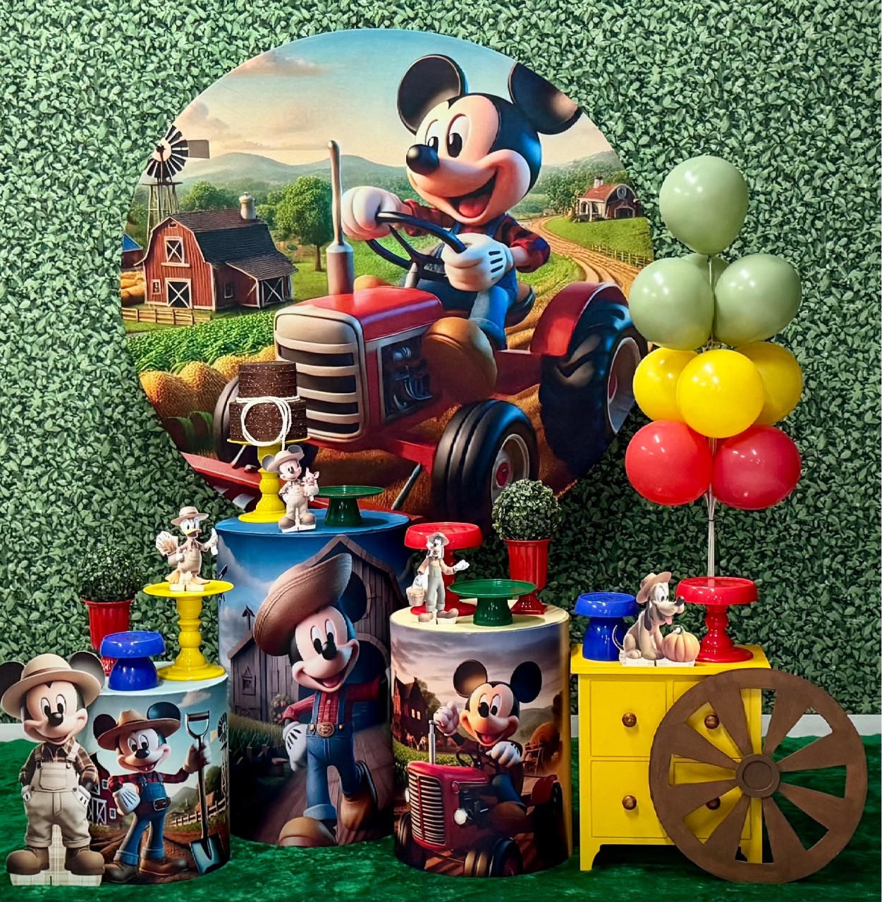 Mickey Fazendinha - Modelo 2 - SofistiqueDecor