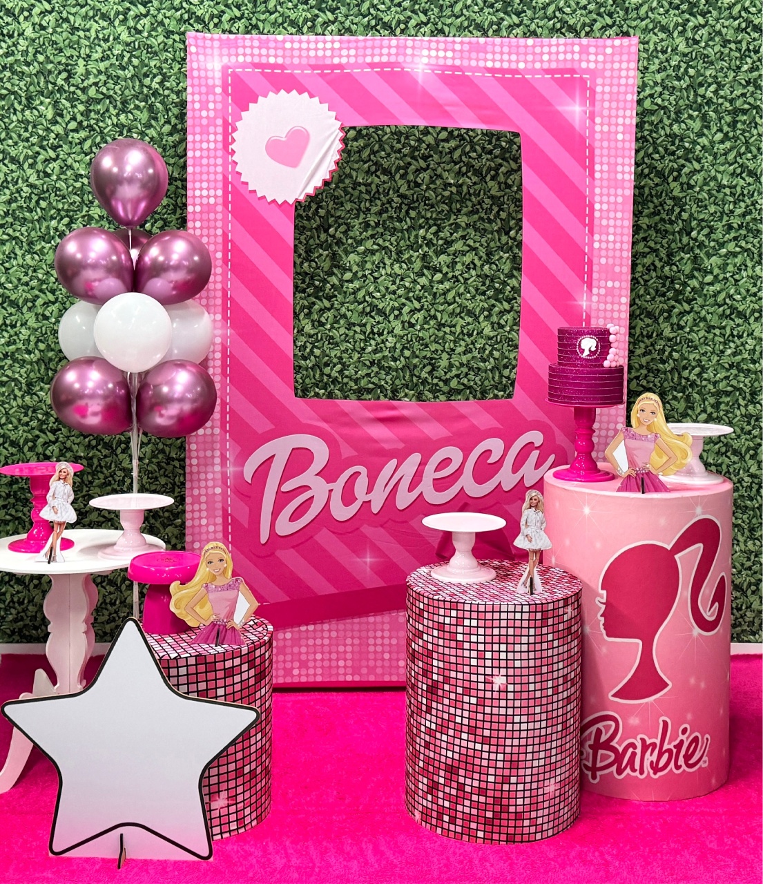 Barbie Painel Interativo  - SofistiqueDecor