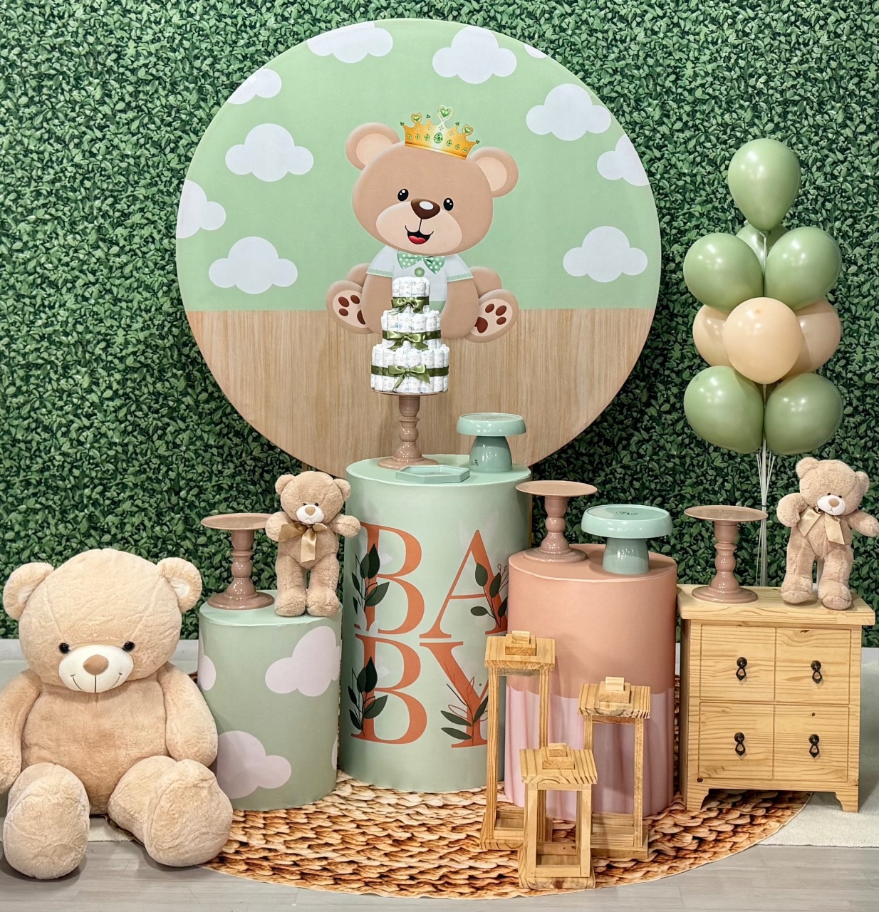 Ursinho Verde - SofistiqueDecor
