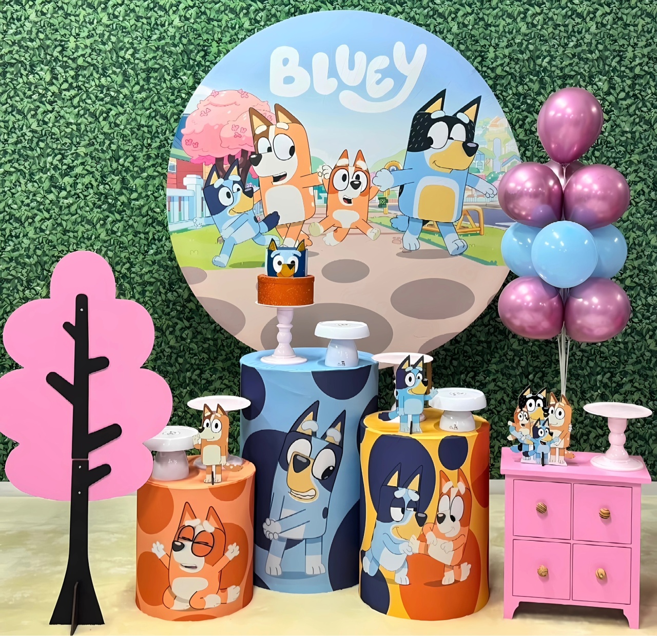 Bluey Rosa 2  - SofistiqueDecor