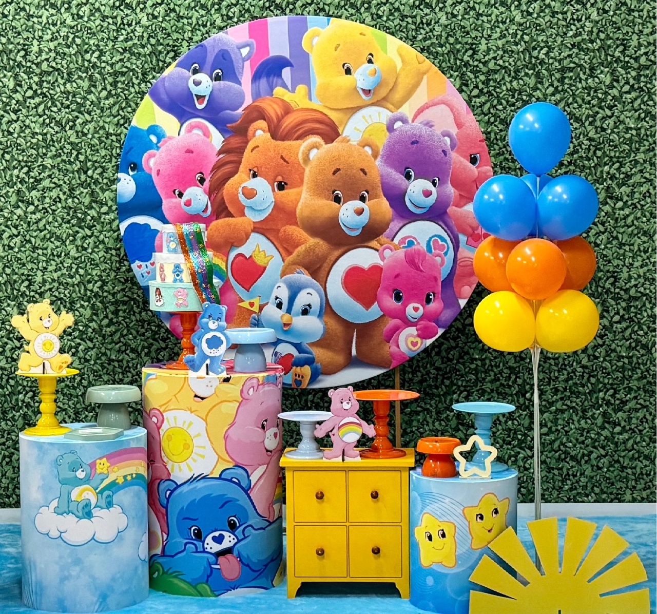 Ursinhos Carinhosos Azul - SofistiqueDecor