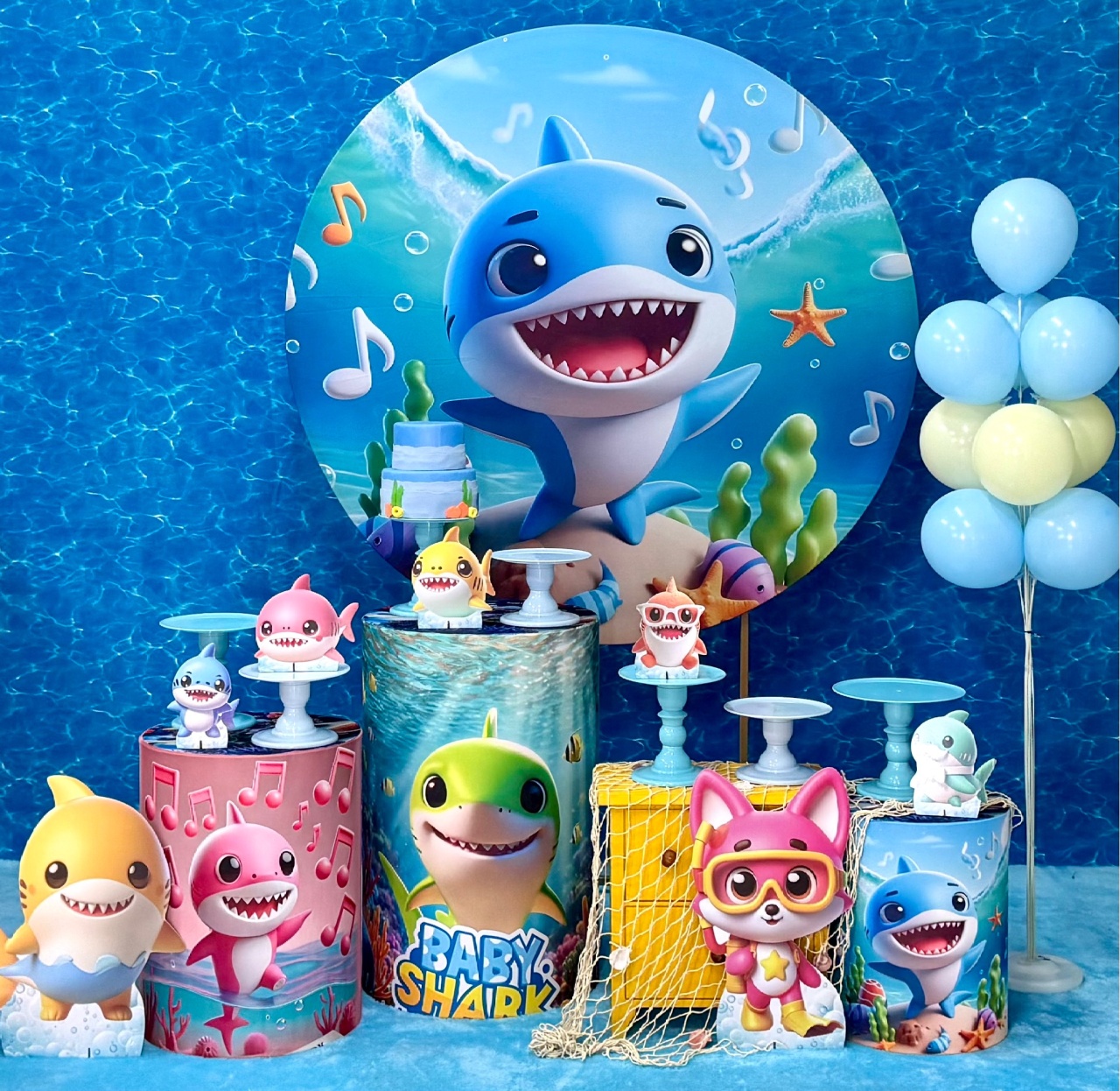Baby Shark - Modelo 3 - SofistiqueDecor