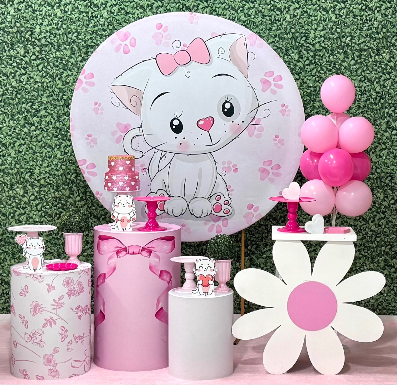Gatinha Rosa - SofistiqueDecor