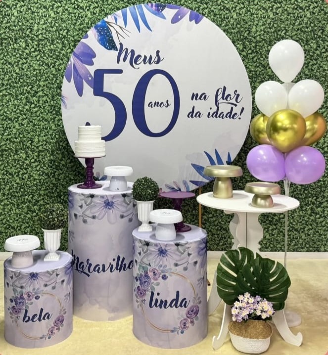 Meus 50 Anos - SofistiqueDecor