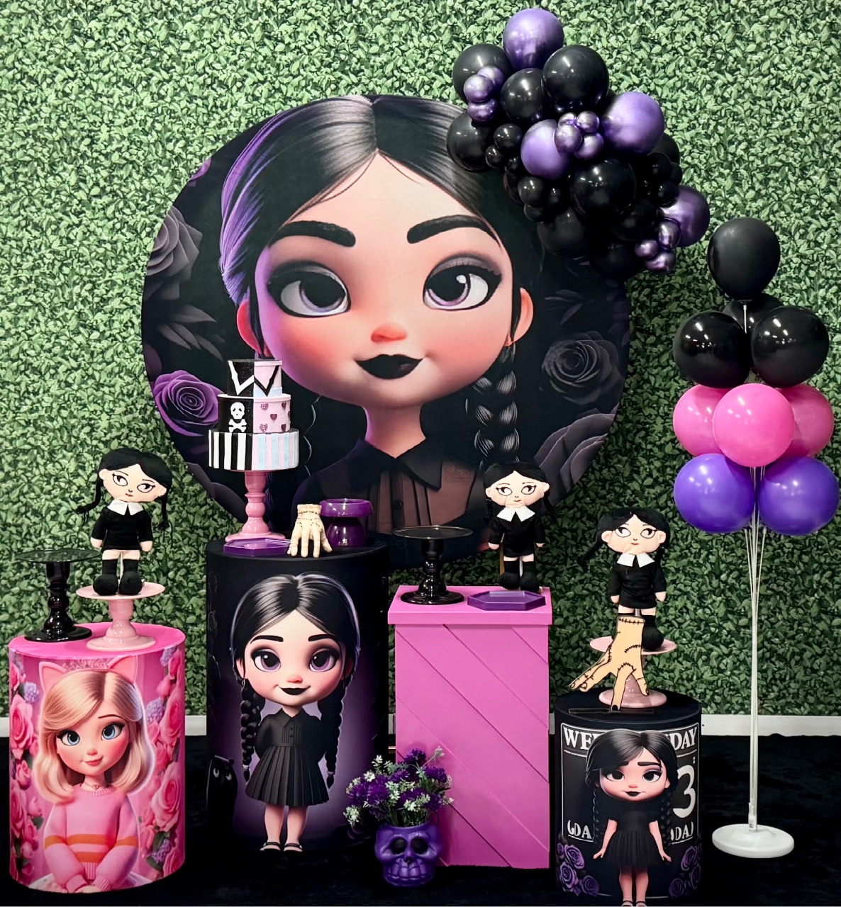 Wandinha 3D Com Balões  - SofistiqueDecor