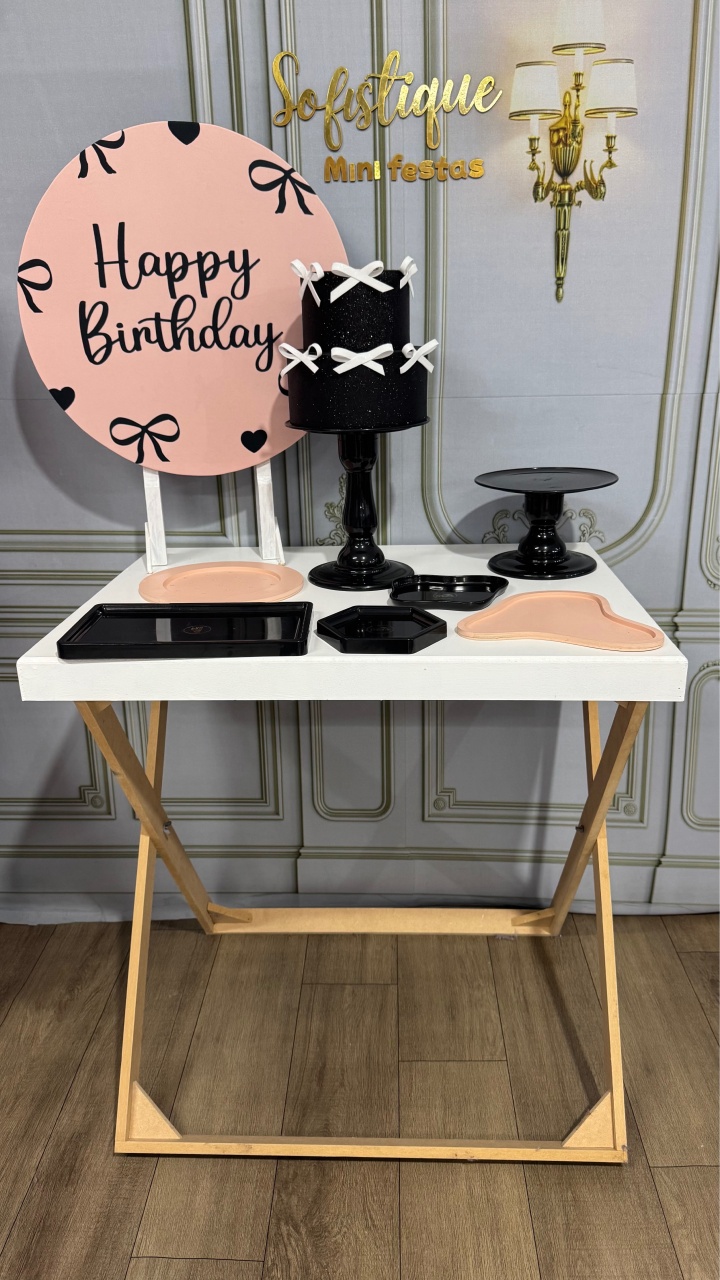 Laço Preto 6  - SofistiqueDecor