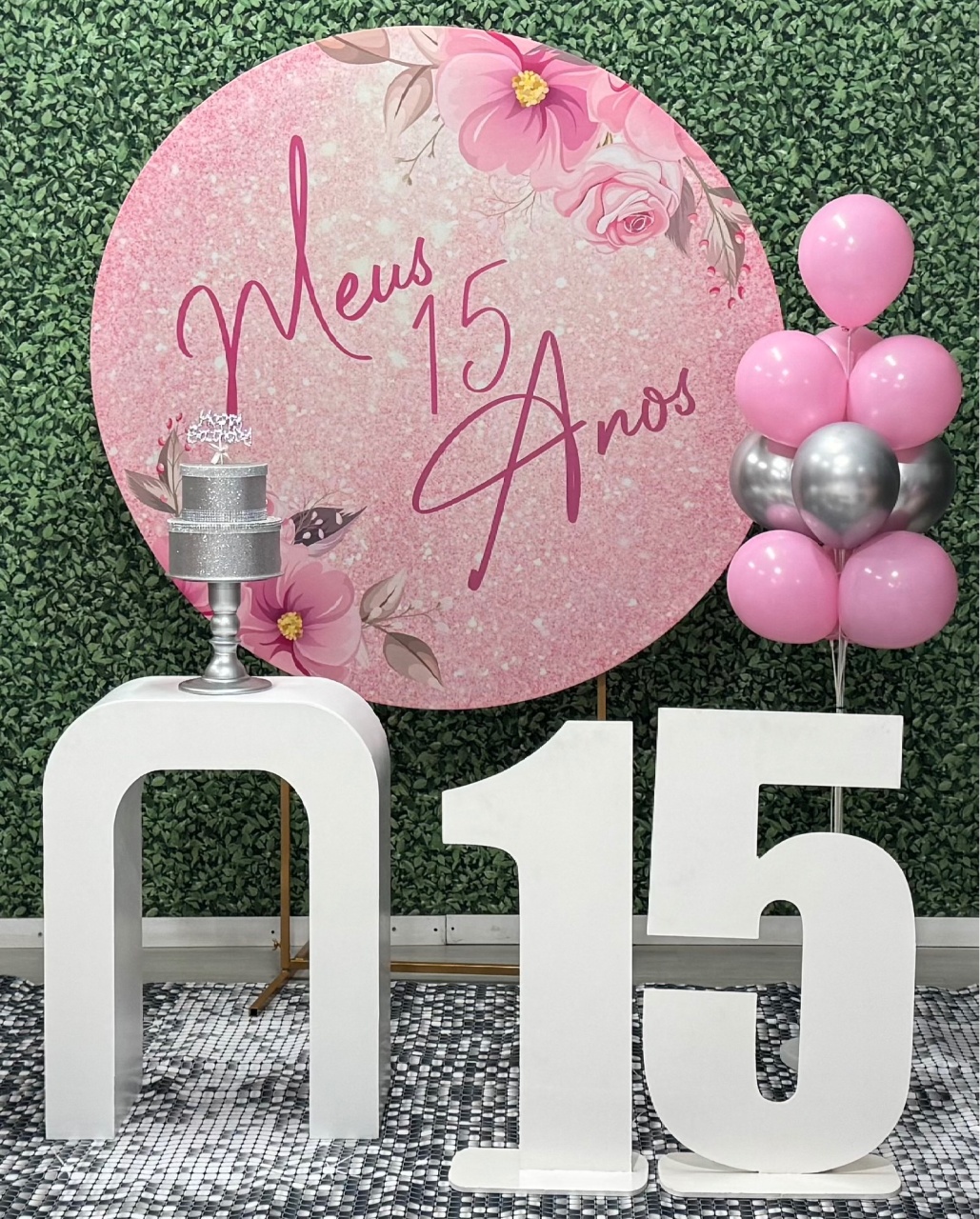 Meus 15 Anos Rosa - SofistiqueDecor