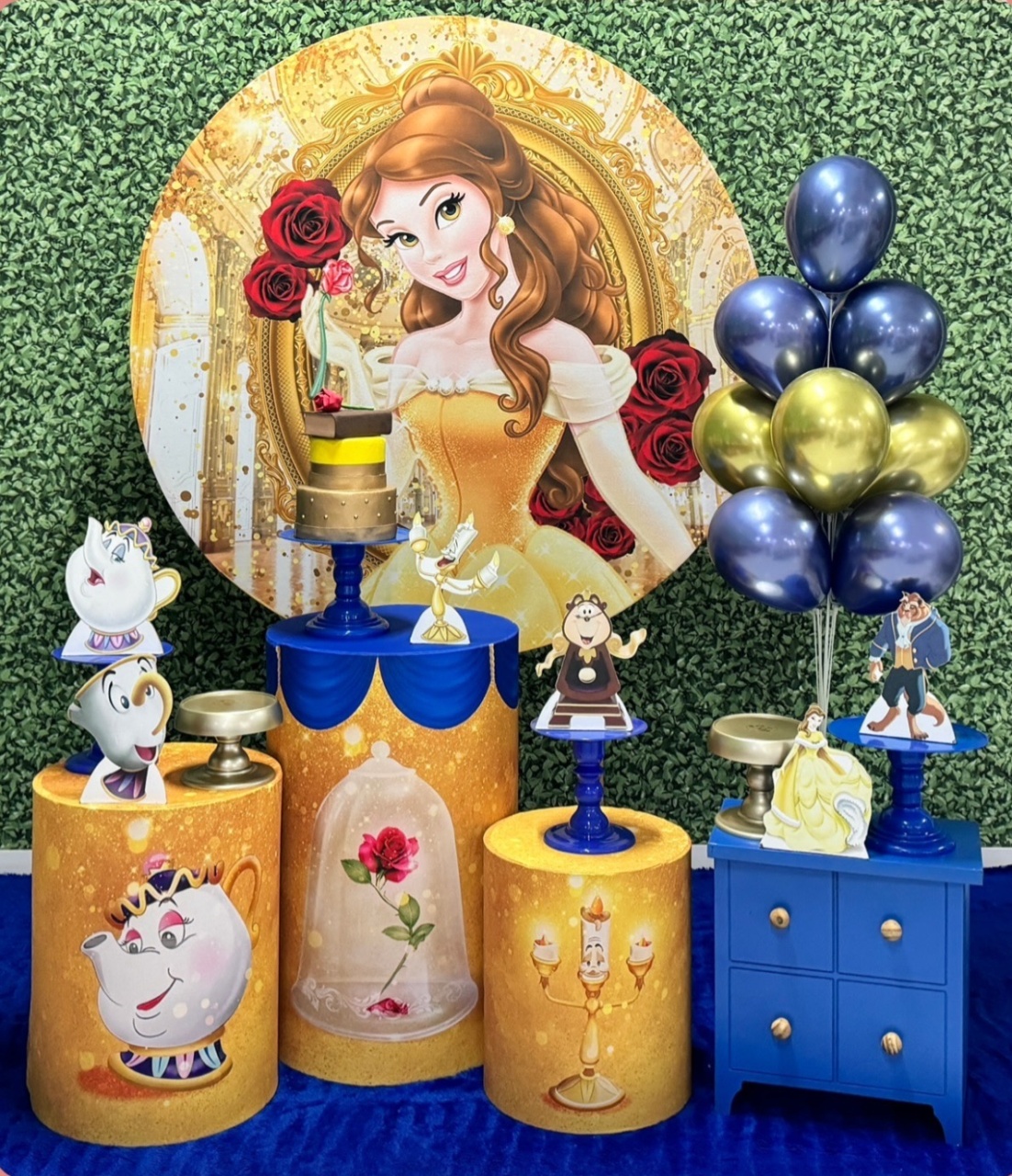 Bela E A Fera - Modelo 1 - SofistiqueDecor