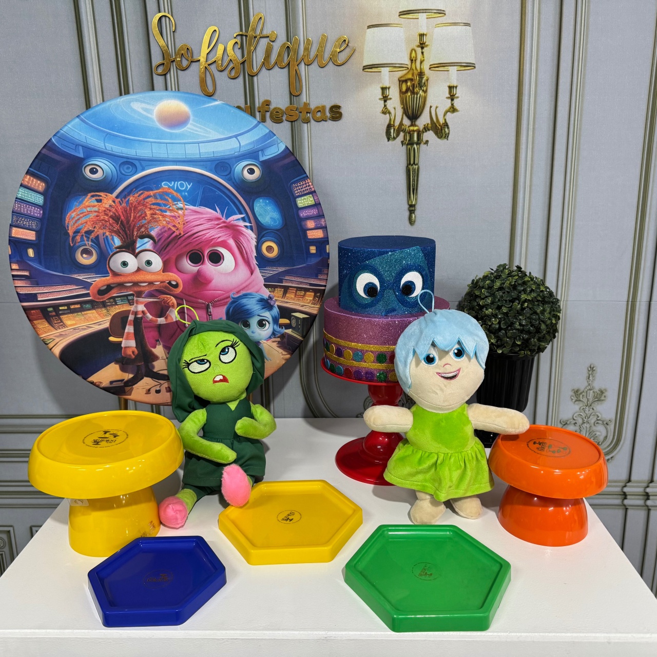 Divertidamente 1 - Mini Festa - SofistiqueDecor