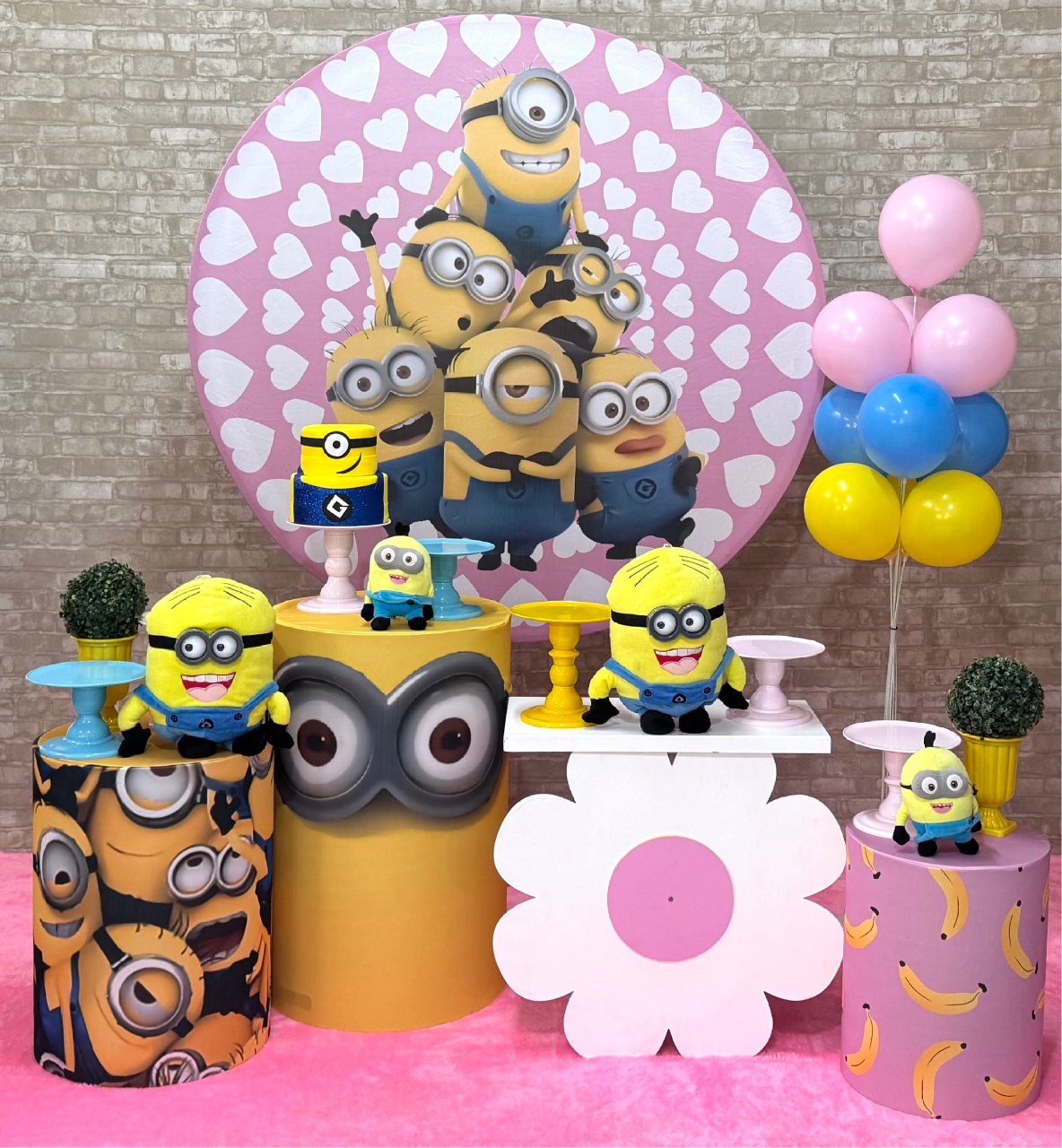 Minions Rosa - SofistiqueDecor