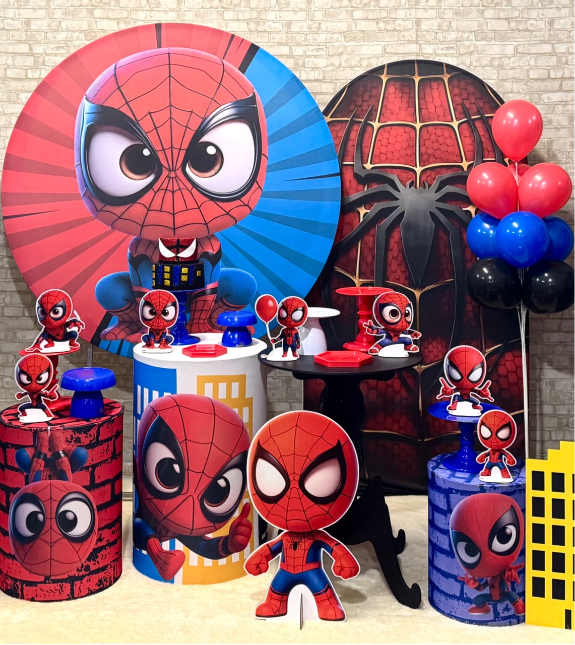 Homem Aranha 3 Com Painel Lateral - SofistiqueDecor