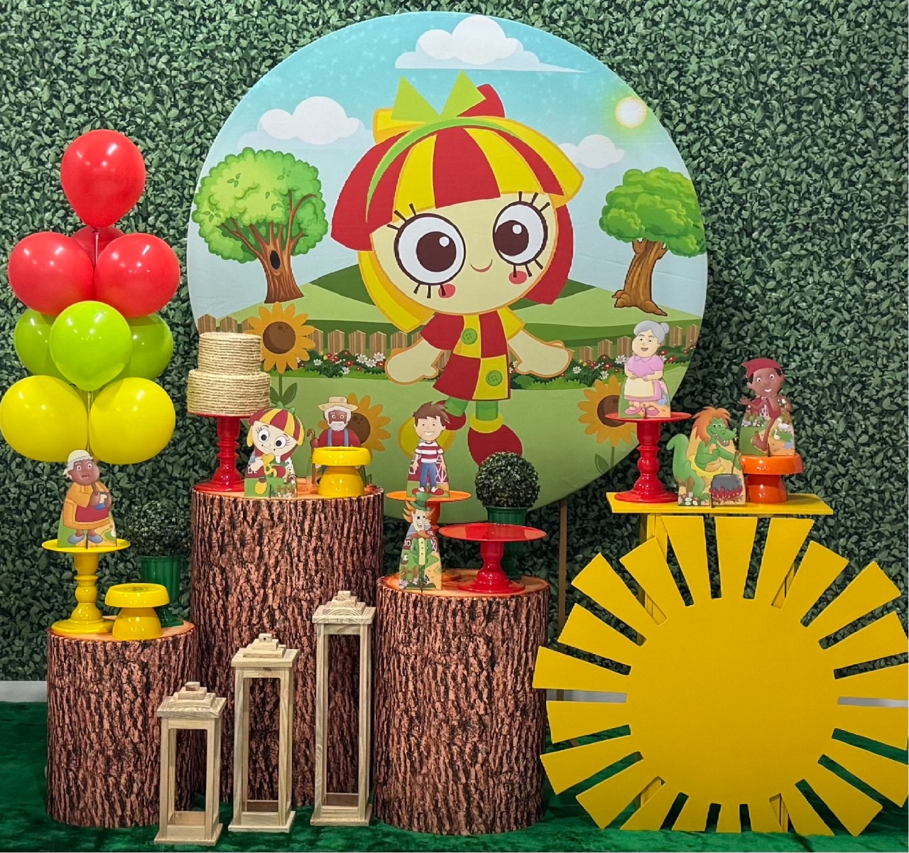 Emília Sítio Do Pica-Pau Amarelo  - SofistiqueDecor