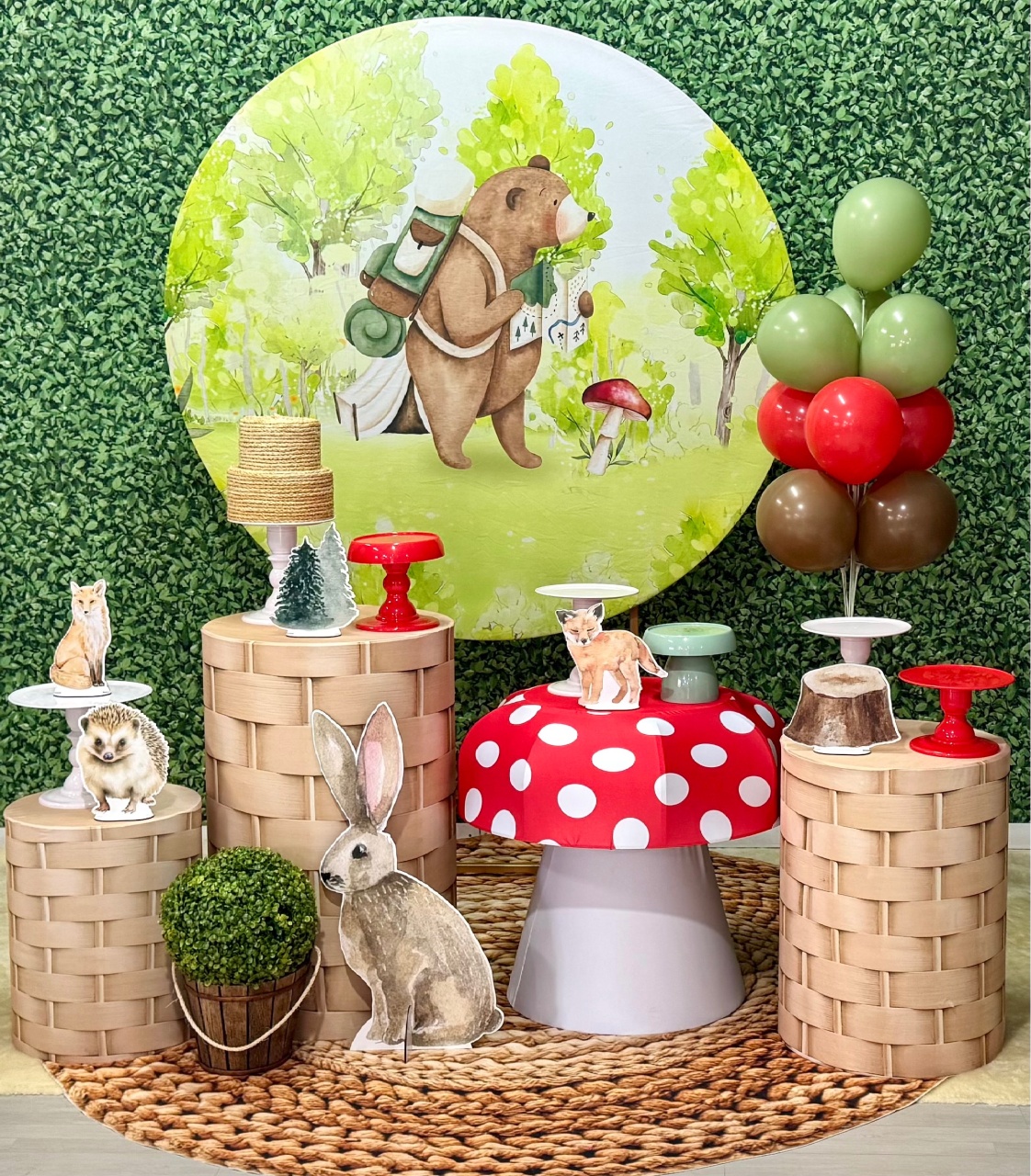 Bosque Aquarelado  - SofistiqueDecor